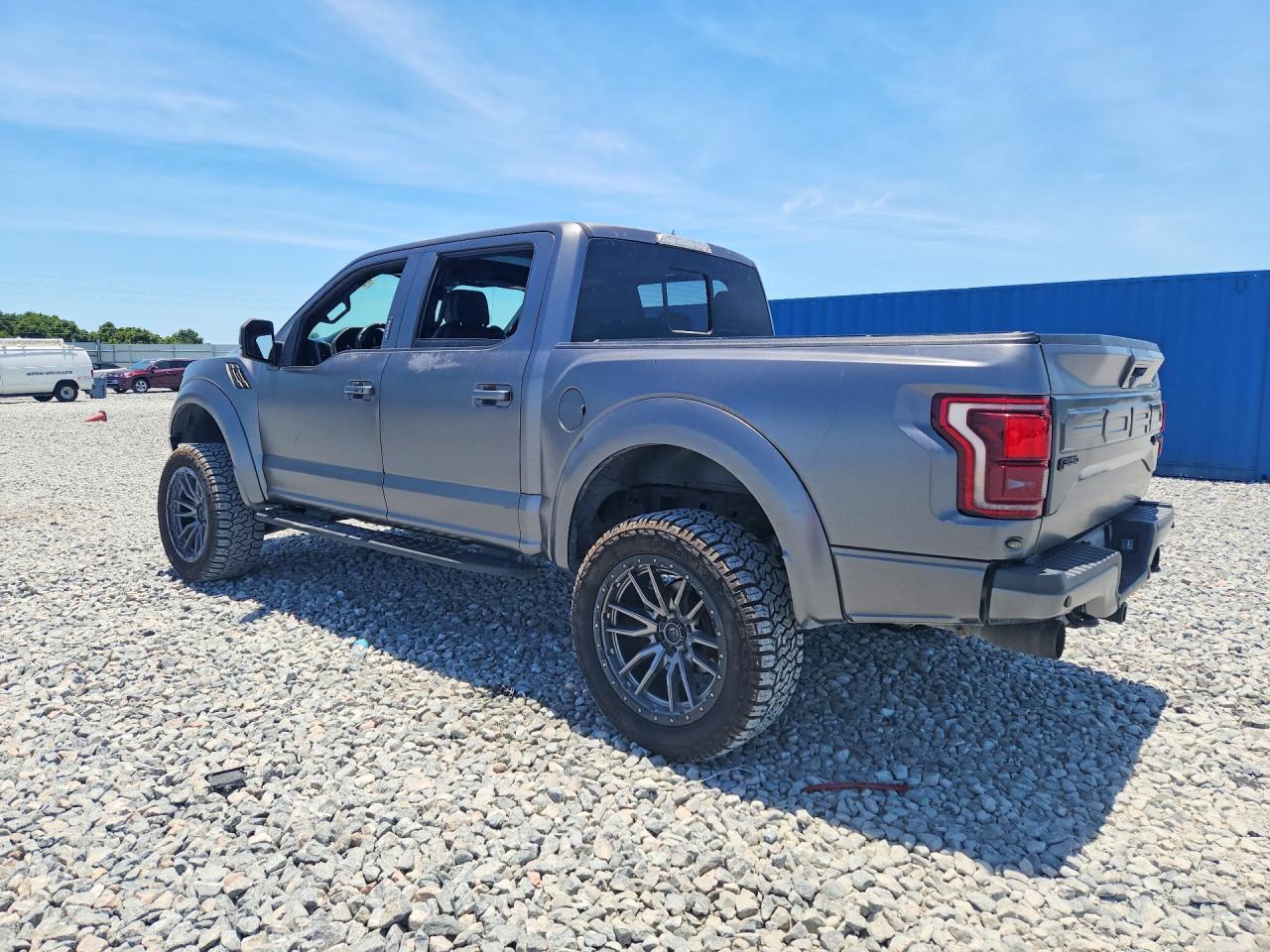2018 Ford F150 Raptor Gray vin: 1FTFW1RG6JFB63801