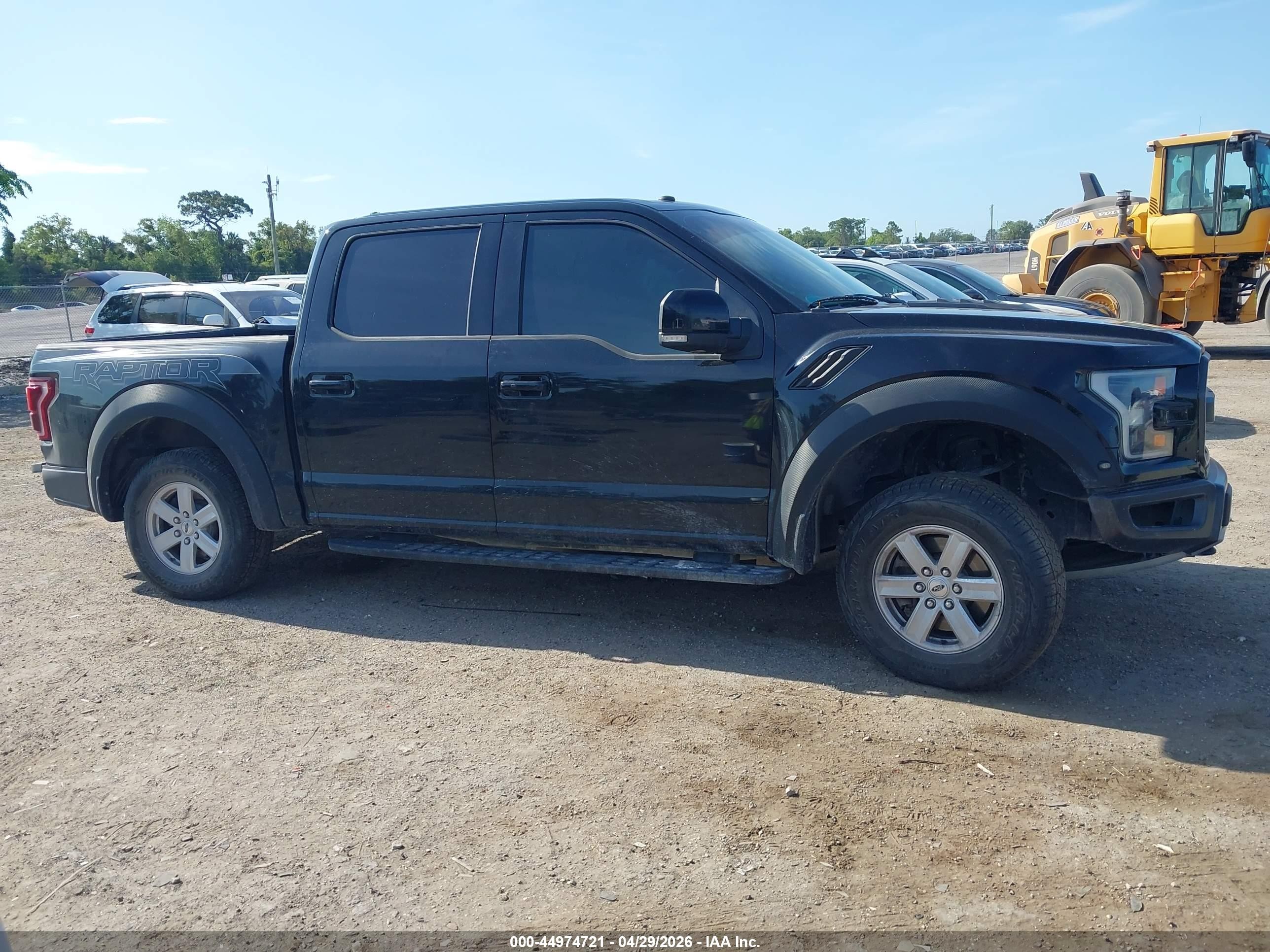 2018 Ford F-150 Raptor Black vin: 1FTFW1RG7JFE59930