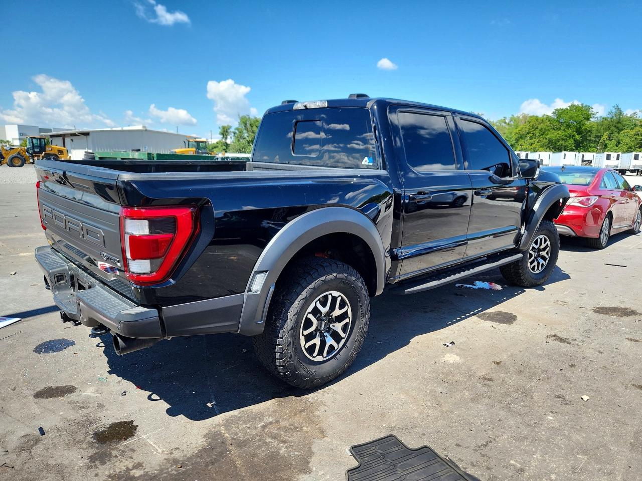 2022 Ford F150 Raptor Black vin: 1FTFW1RG7NFB77938