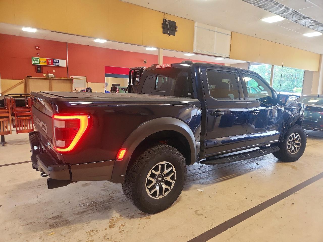 2023 Ford F150 Raptor Blue vin: 1FTFW1RG7PFC53953