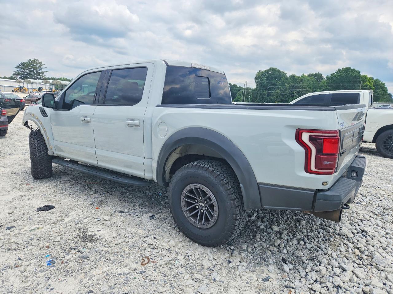 2017 Ford F150 Raptor Gray vin: 1FTFW1RG8HFC18260