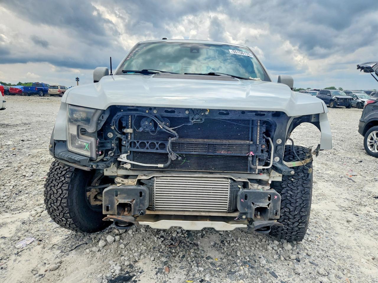 2017 Ford F150 Raptor Gray vin: 1FTFW1RG8HFC18260