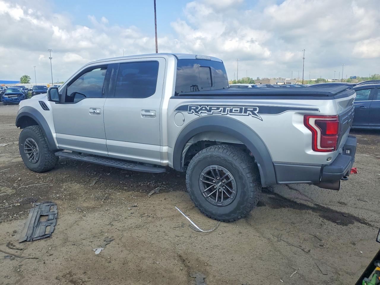 2019 Ford F150 Raptor Gray vin: 1FTFW1RG9KFA86195