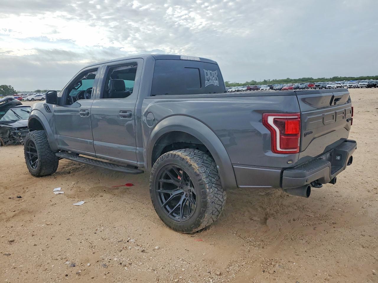 2018 Ford F150 Raptor Gray vin: 1FTFW1RGXJFB81962
