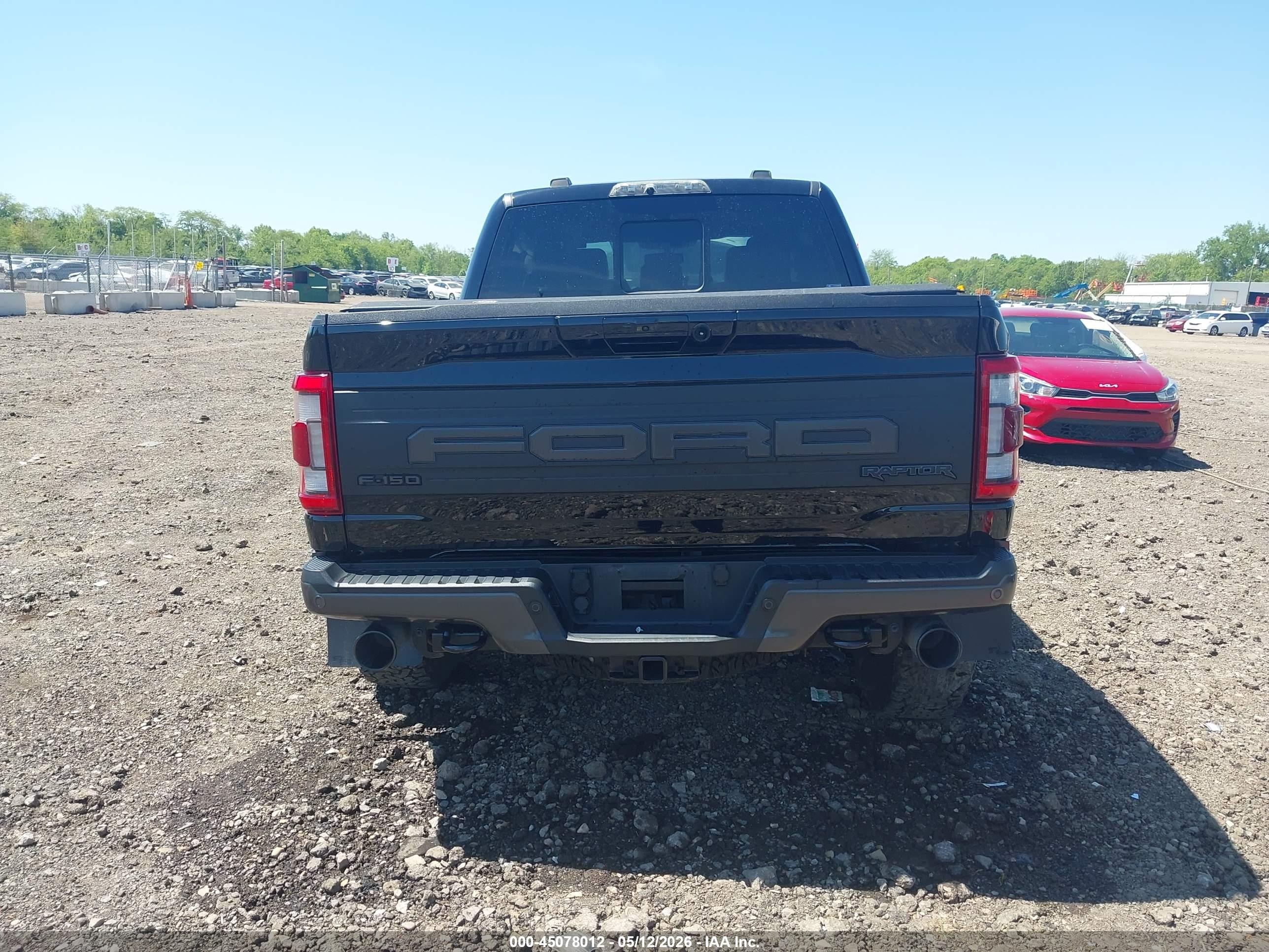 2021 Ford F-150 Raptor Black vin: 1FTFW1RGXMFC44269