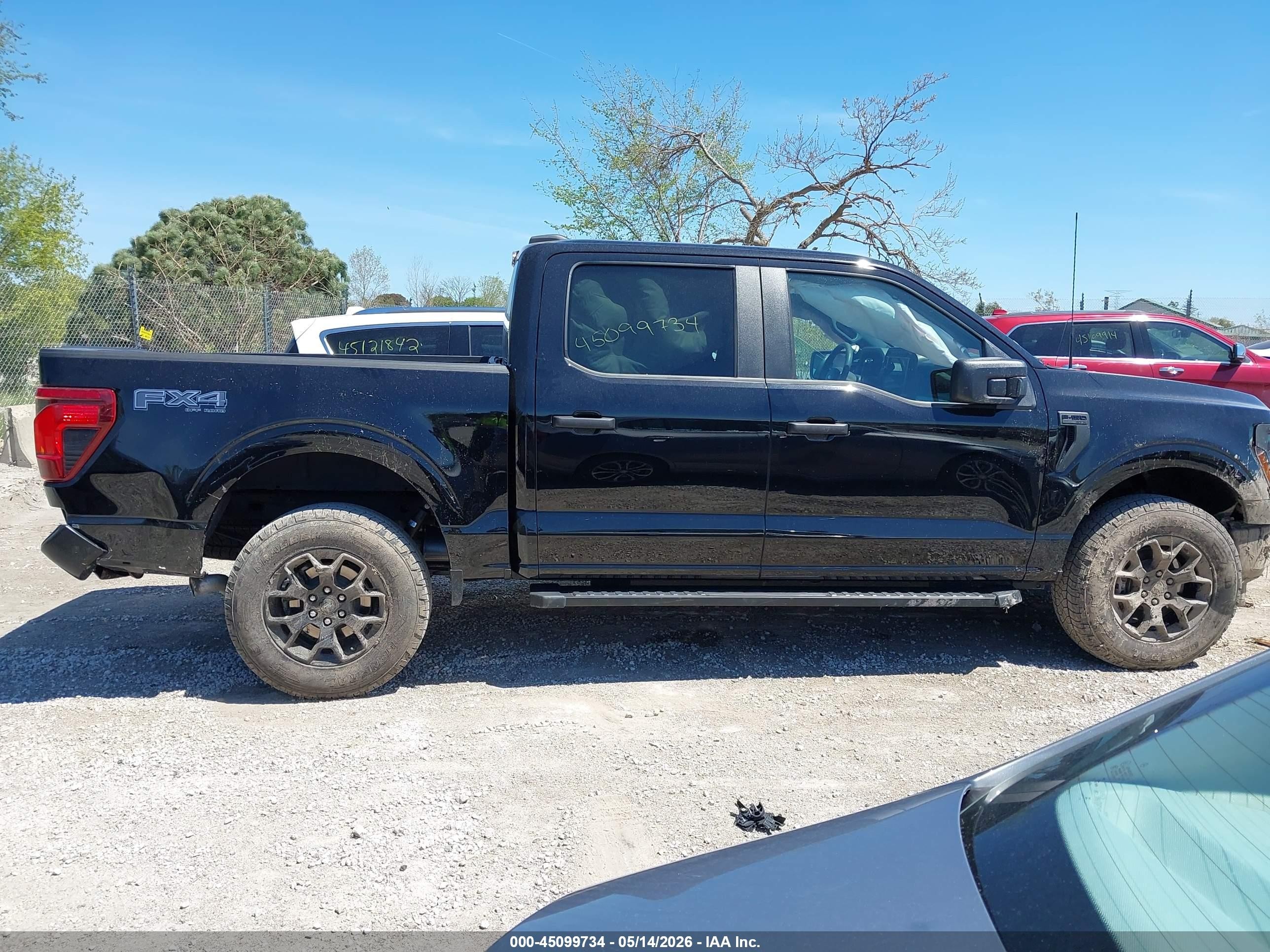2024 Ford F-150 Stx Black vin: 1FTFW2L52RFA35032