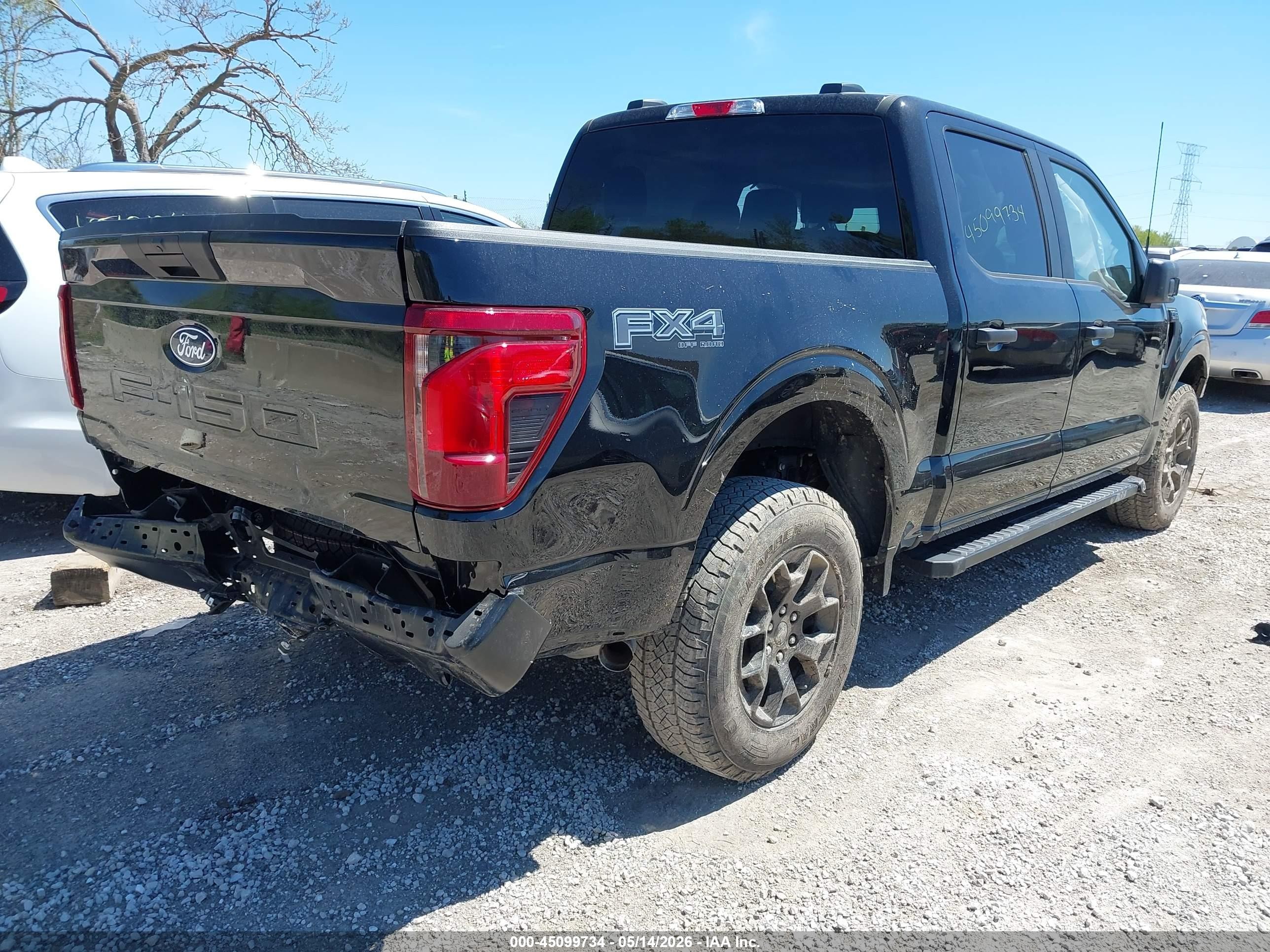 2024 Ford F-150 Stx Black vin: 1FTFW2L52RFA35032