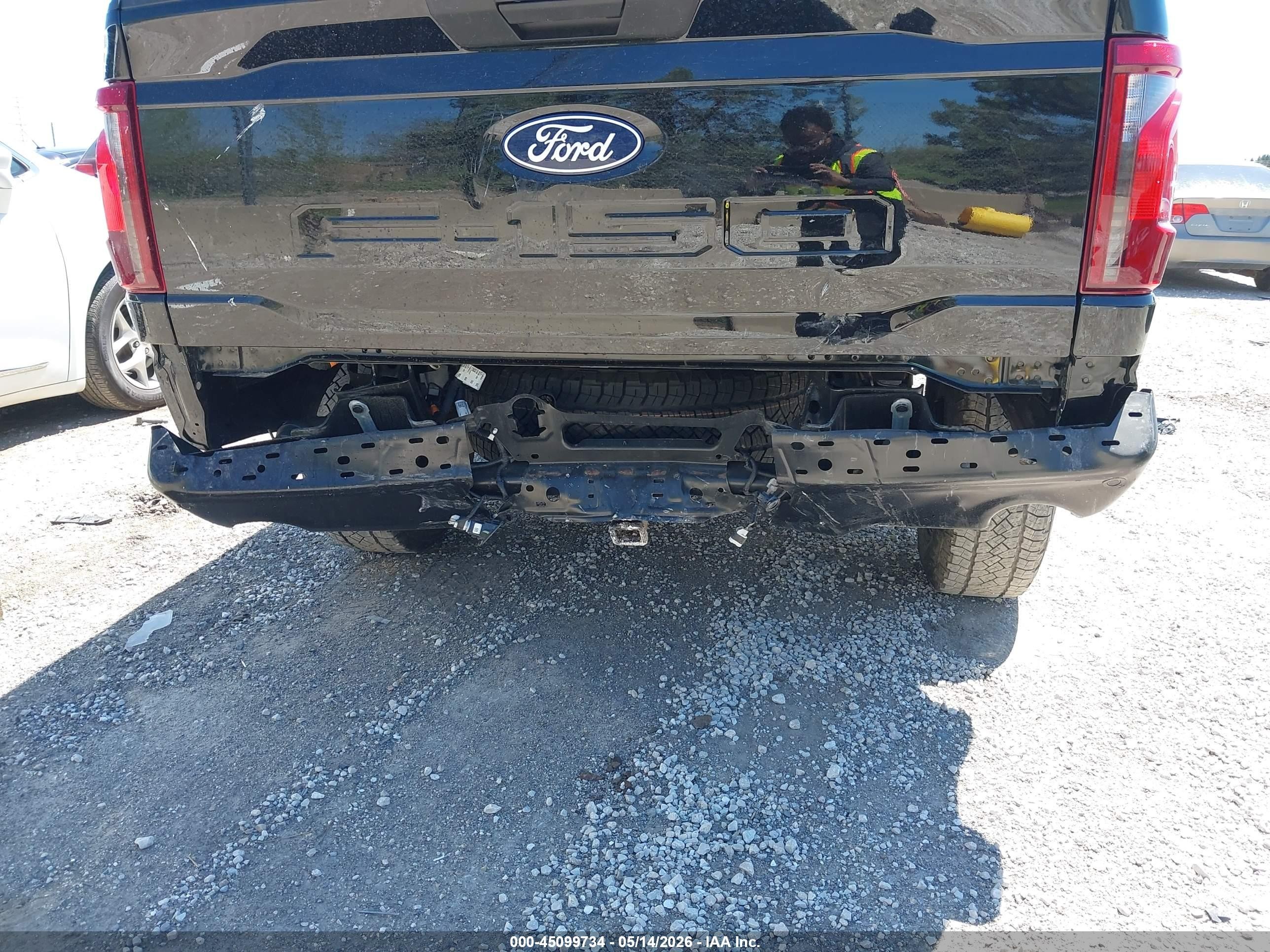 2024 Ford F-150 Stx Black vin: 1FTFW2L52RFA35032