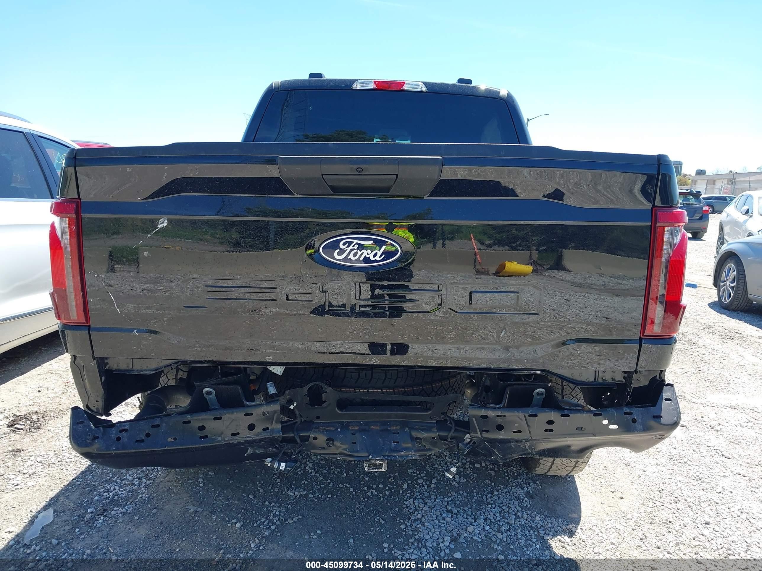 2024 Ford F-150 Stx Black vin: 1FTFW2L52RFA35032