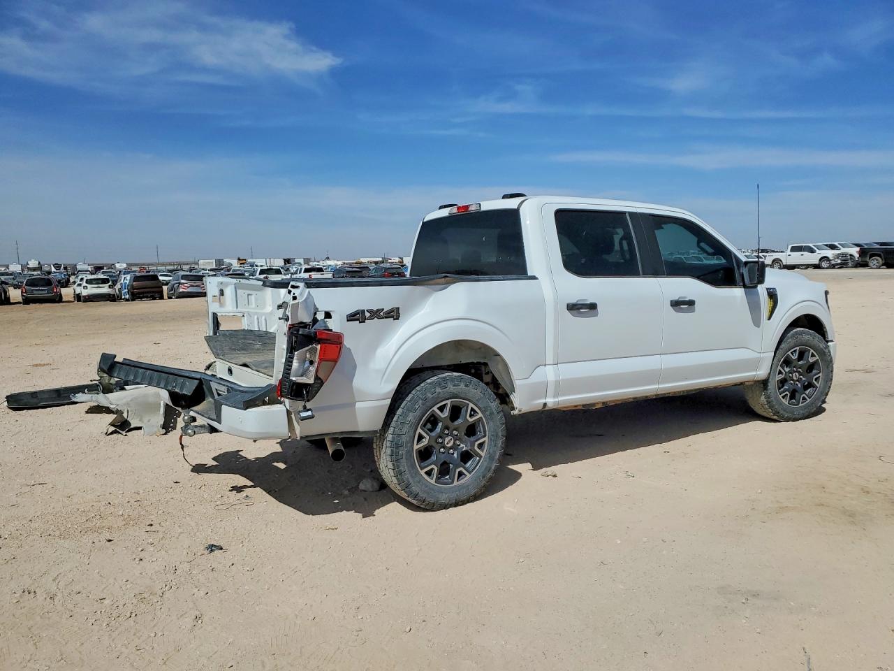 2024 Ford F150 Stx White vin: 1FTFW2L53RKE83500