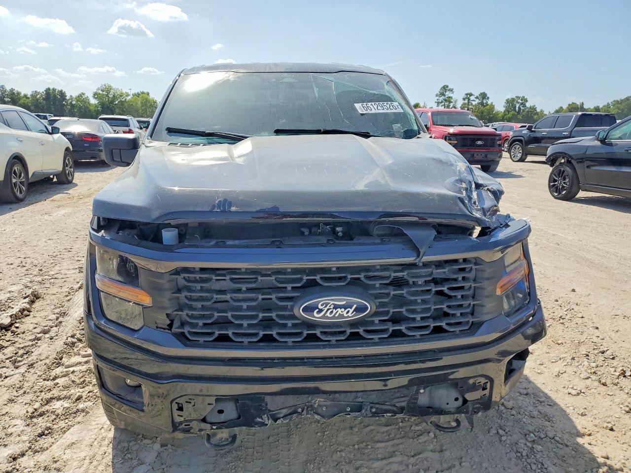 2025 Ford F150 Stx Black vin: 1FTFW2L53SKE78805