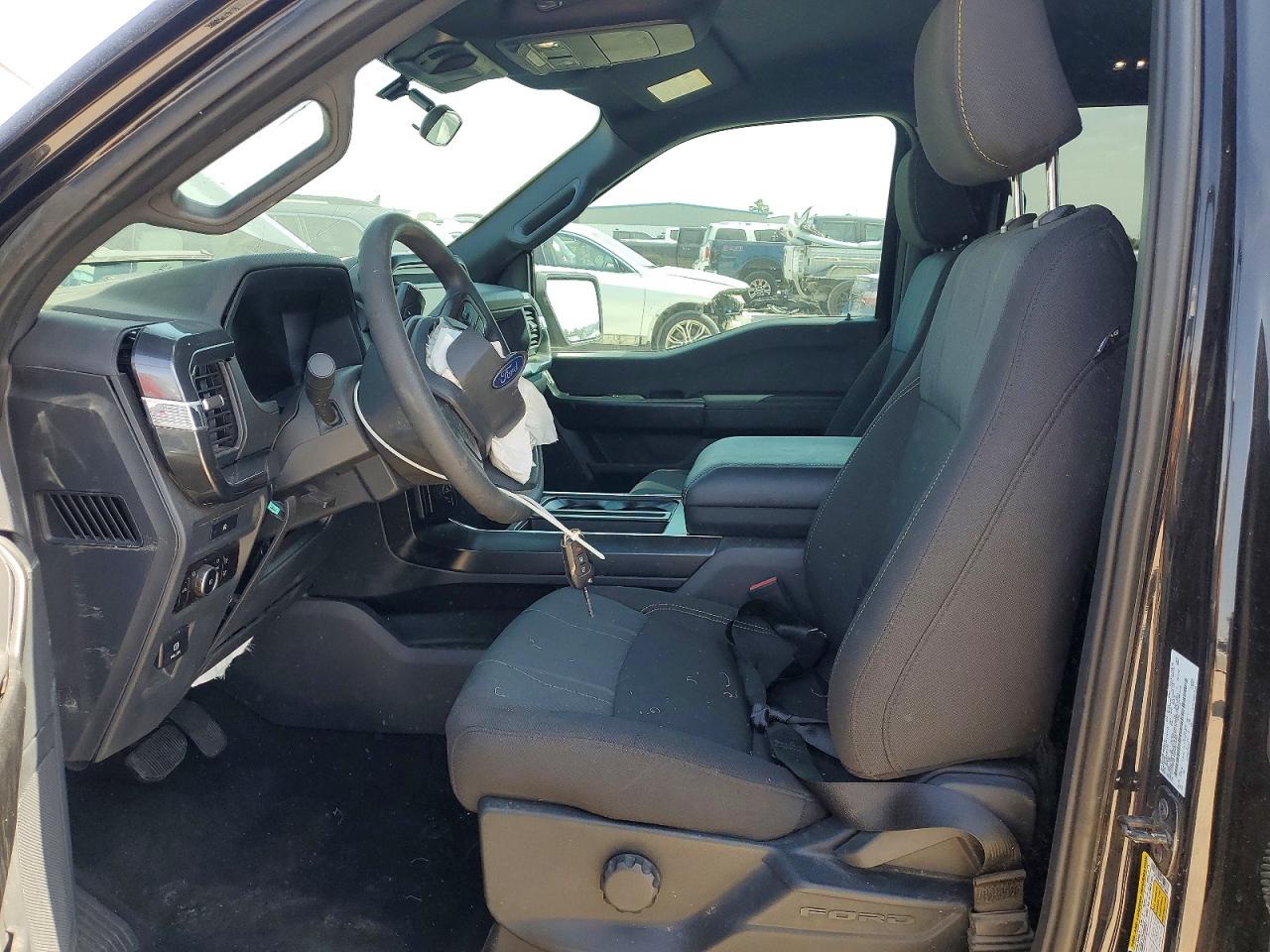2025 Ford F150 Stx Black vin: 1FTFW2L53SKE78805