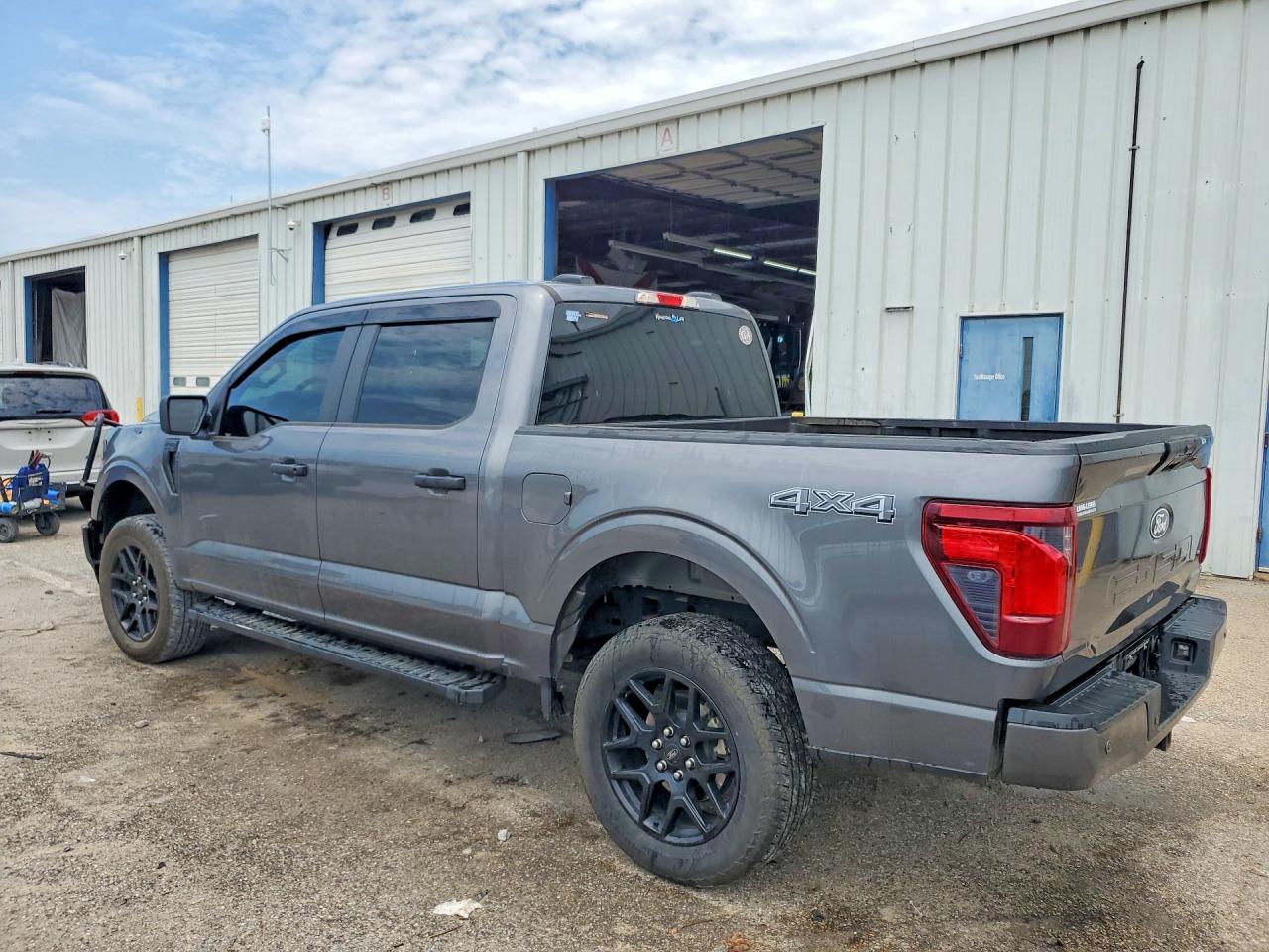 2024 Ford F150 Stx Gray vin: 1FTFW2L54RKE51476