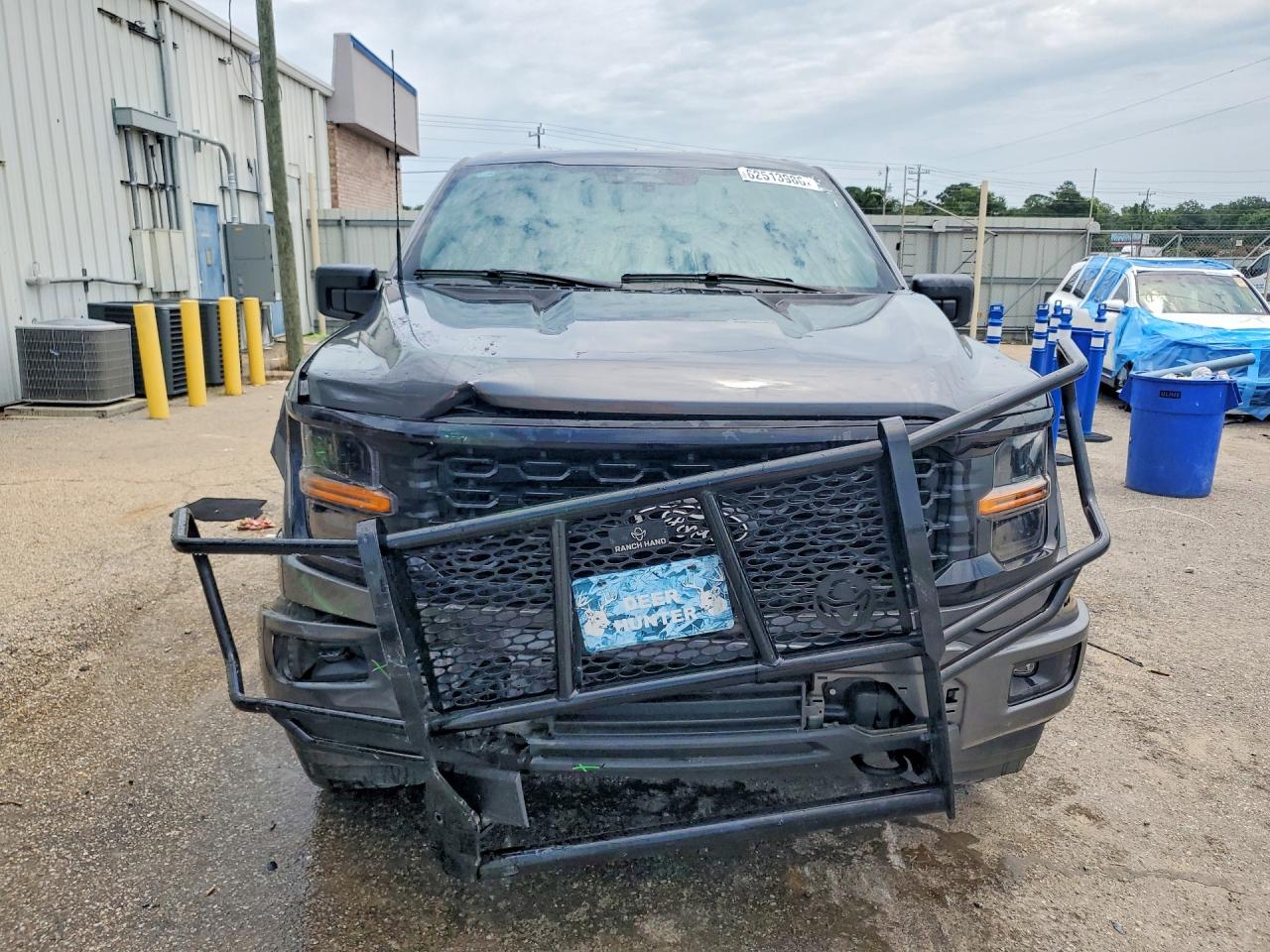 2024 Ford F150 Stx Gray vin: 1FTFW2L54RKE51476