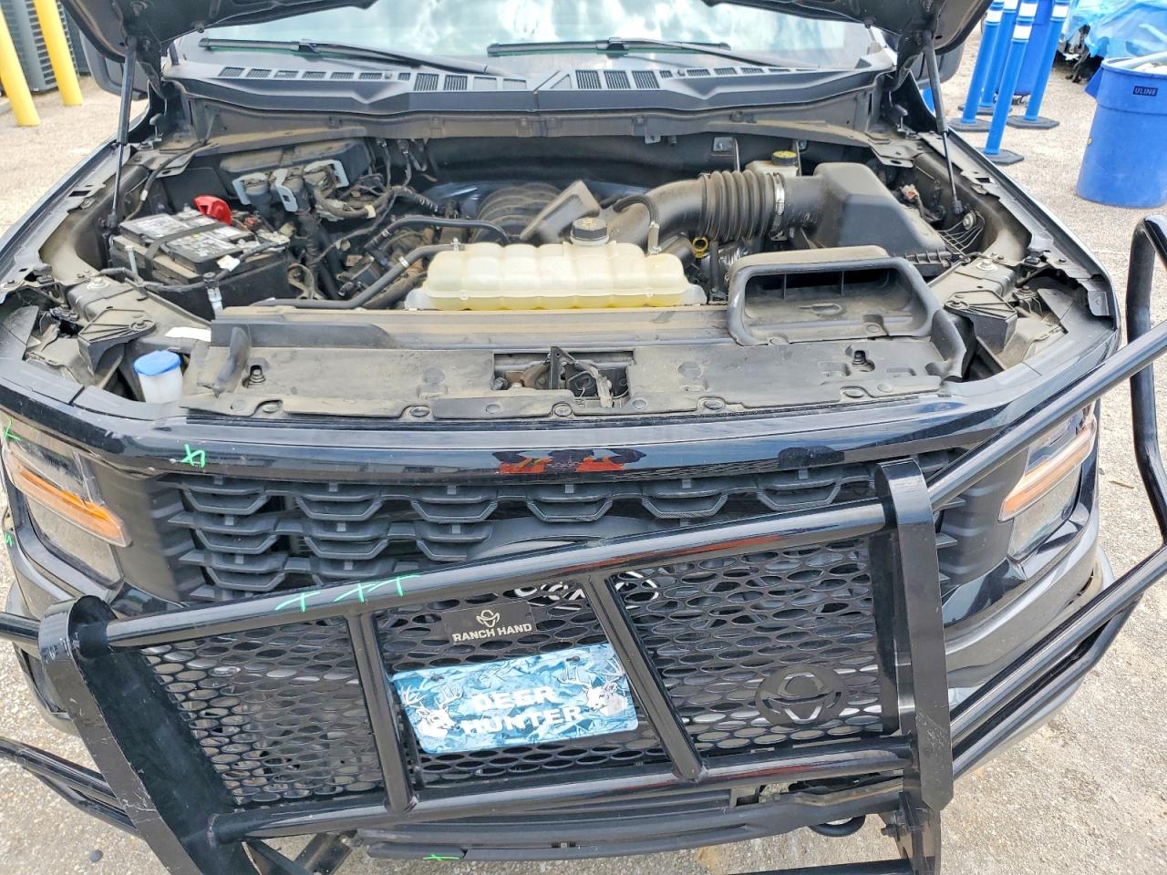 2024 Ford F150 Stx Gray vin: 1FTFW2L54RKE51476