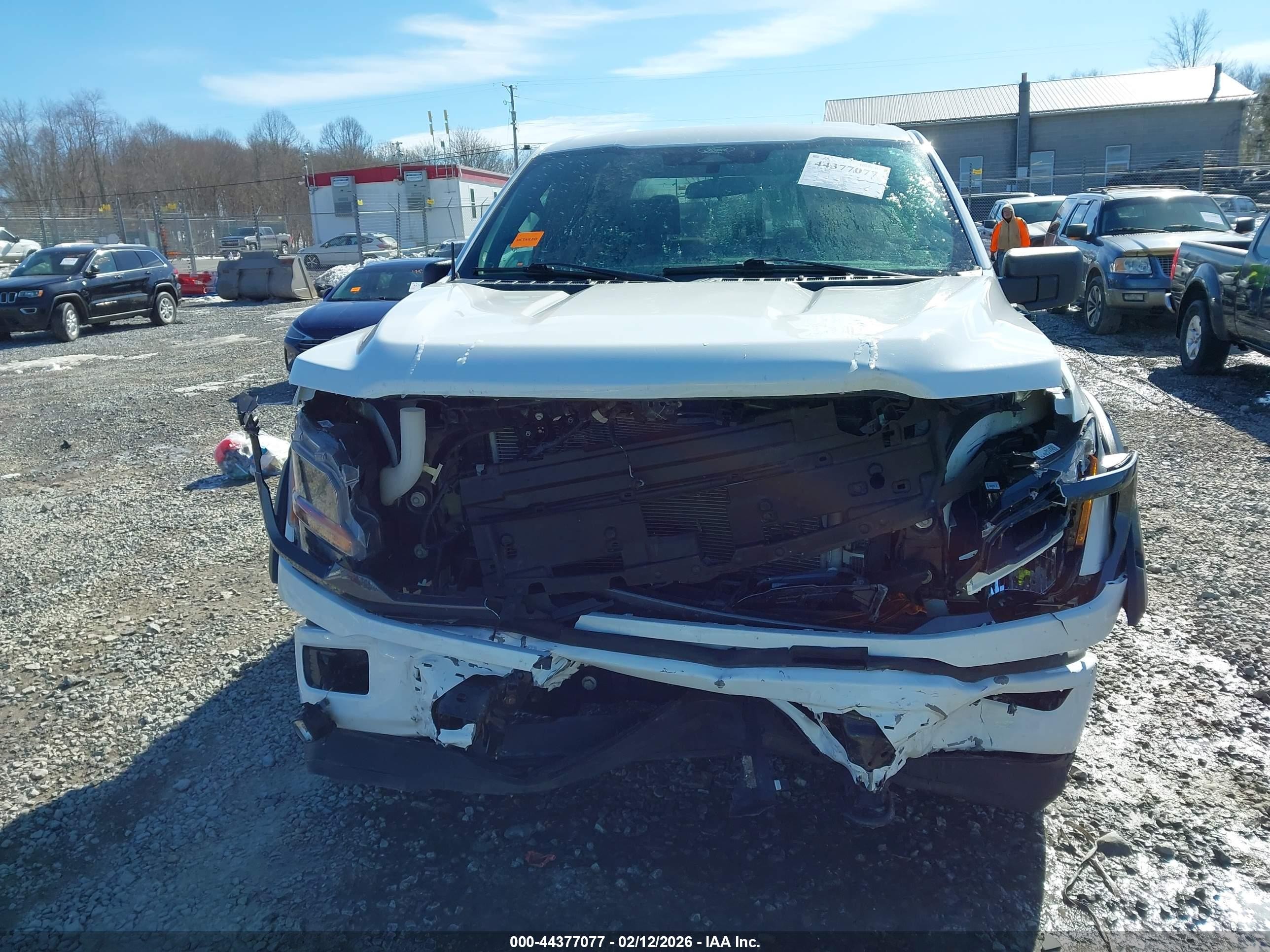 2024 Ford F-150 Stx White vin: 1FTFW2L59RKD95096