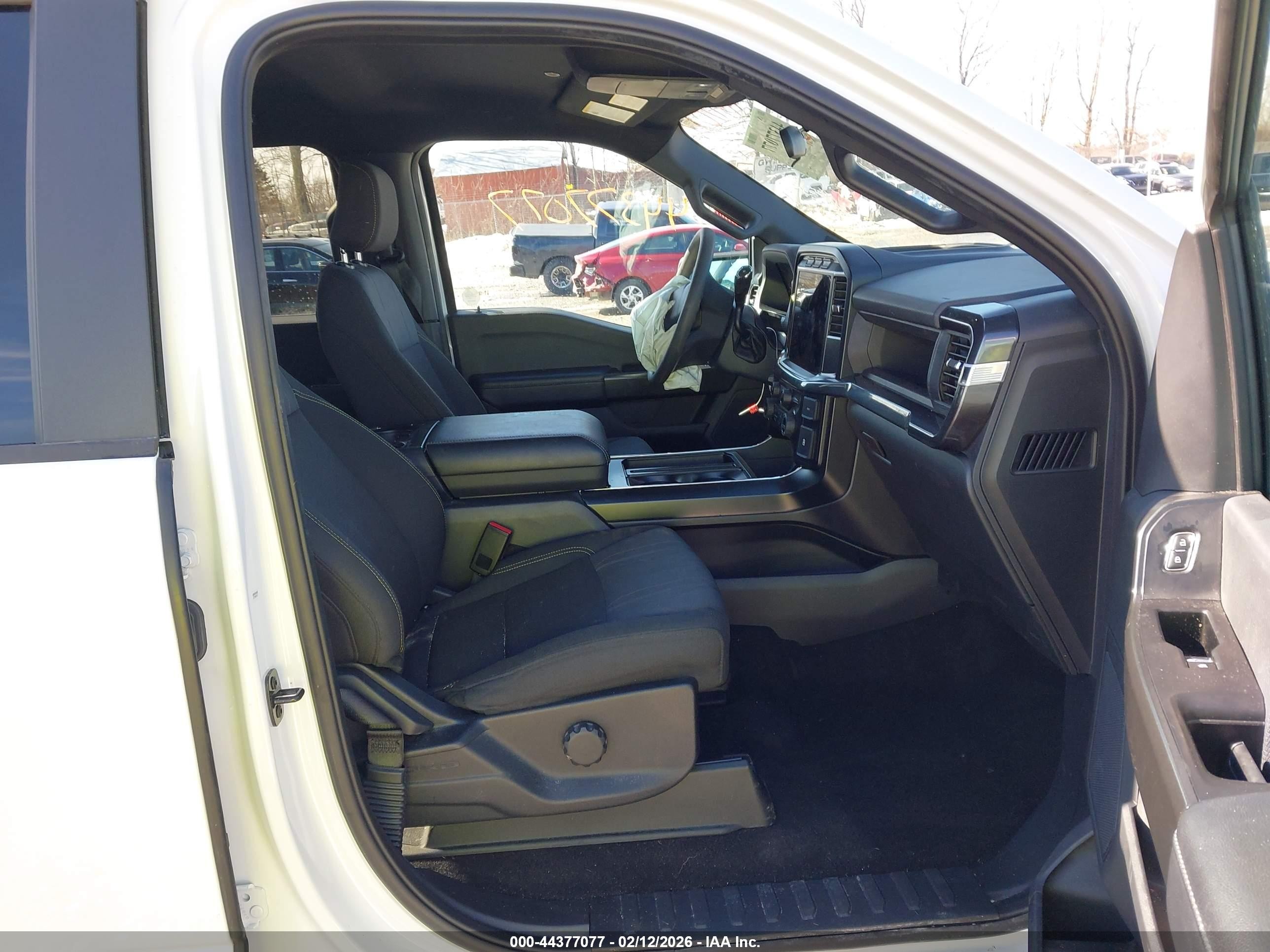 2024 Ford F-150 Stx White vin: 1FTFW2L59RKD95096