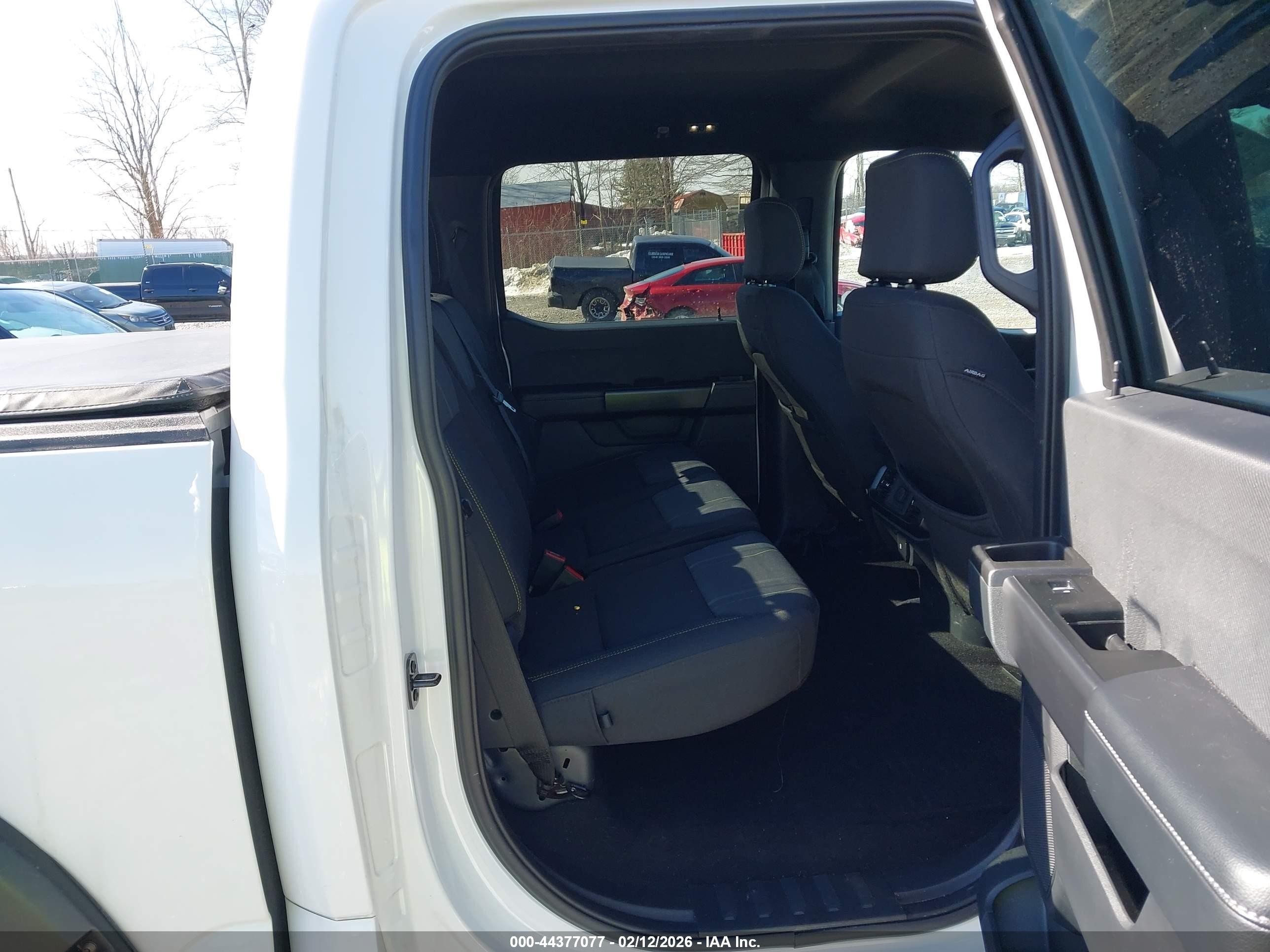 2024 Ford F-150 Stx White vin: 1FTFW2L59RKD95096