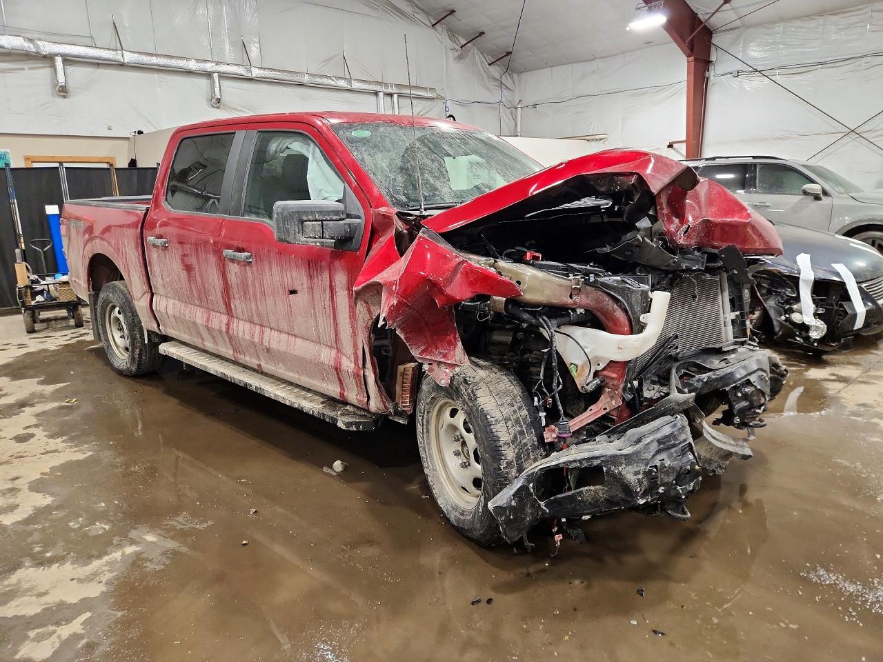 2025 Ford F150 Stx Red vin: 1FTFW2L59SFC18160
