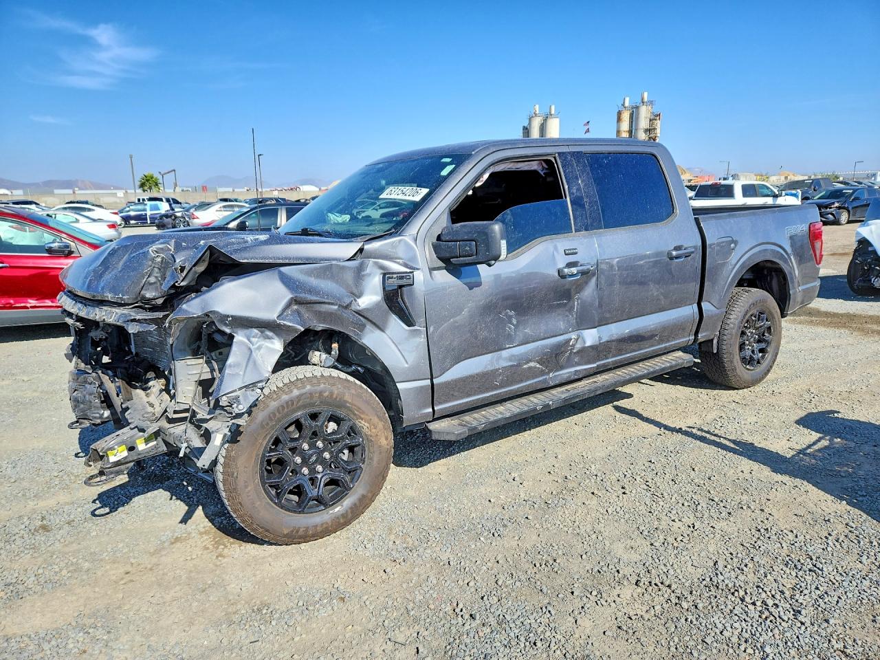 2025 Ford F150 Xlt Gray vin: 1FTFW3L50SKE67928
