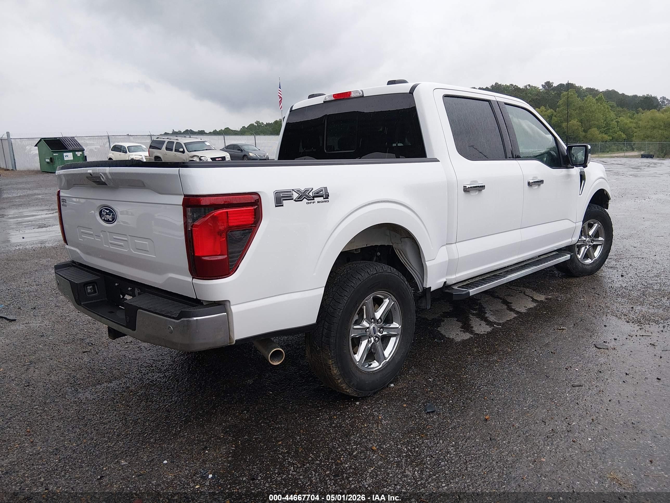 2024 Ford F-150 Xlt Белый vin: 1FTFW3L55RKE10263