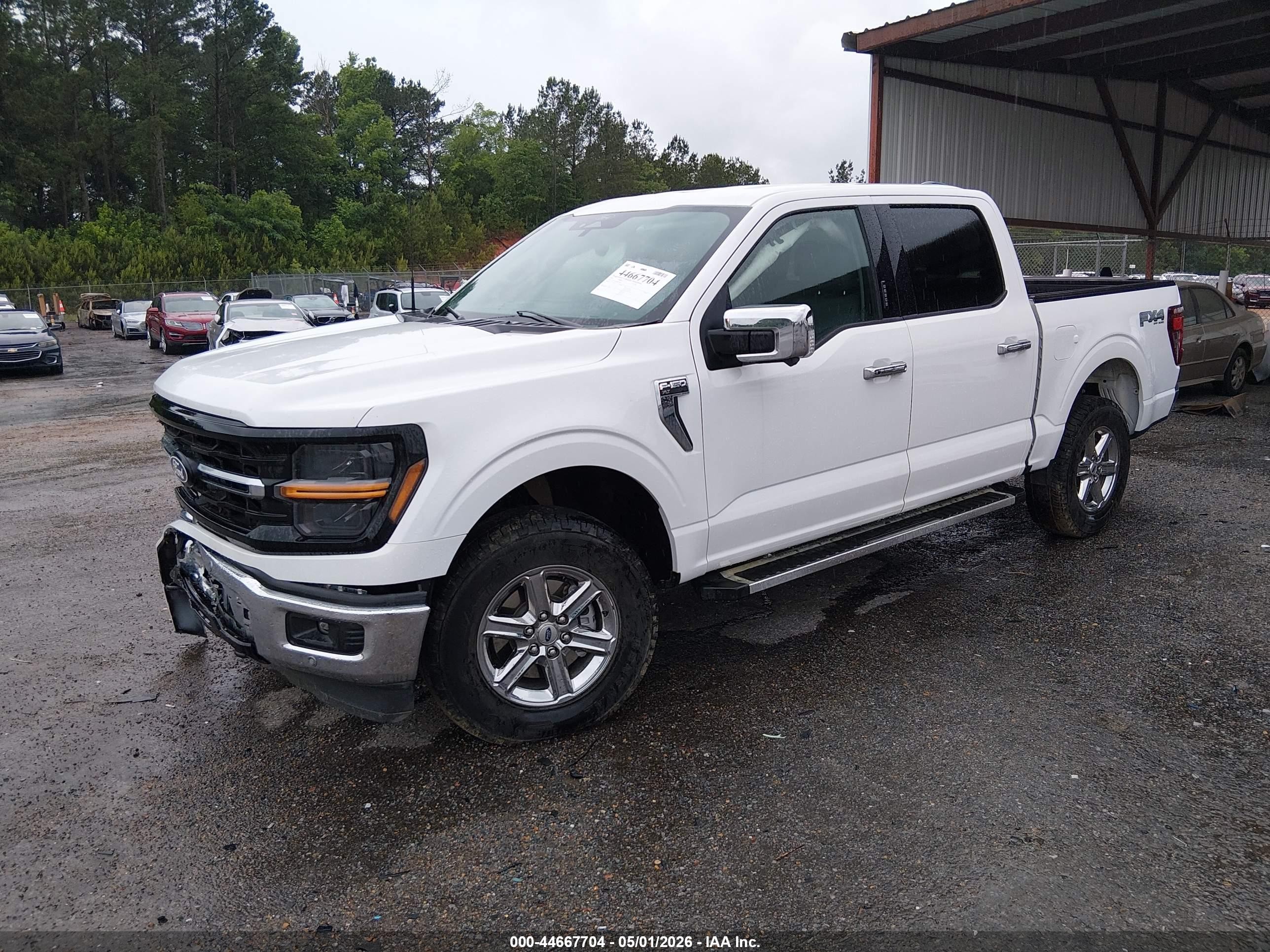 2024 Ford F-150 Xlt Белый vin: 1FTFW3L55RKE10263
