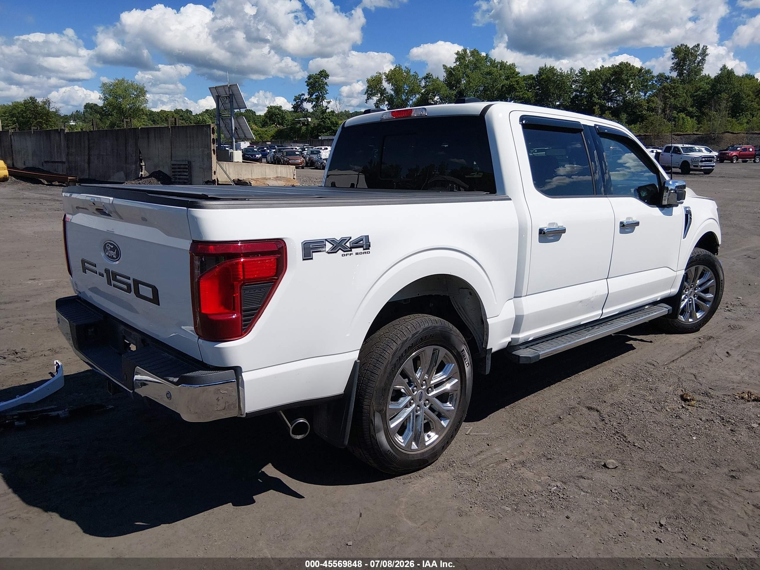 2024 Ford F-150 Xlt Белый vin: 1FTFW3L81RKF52474