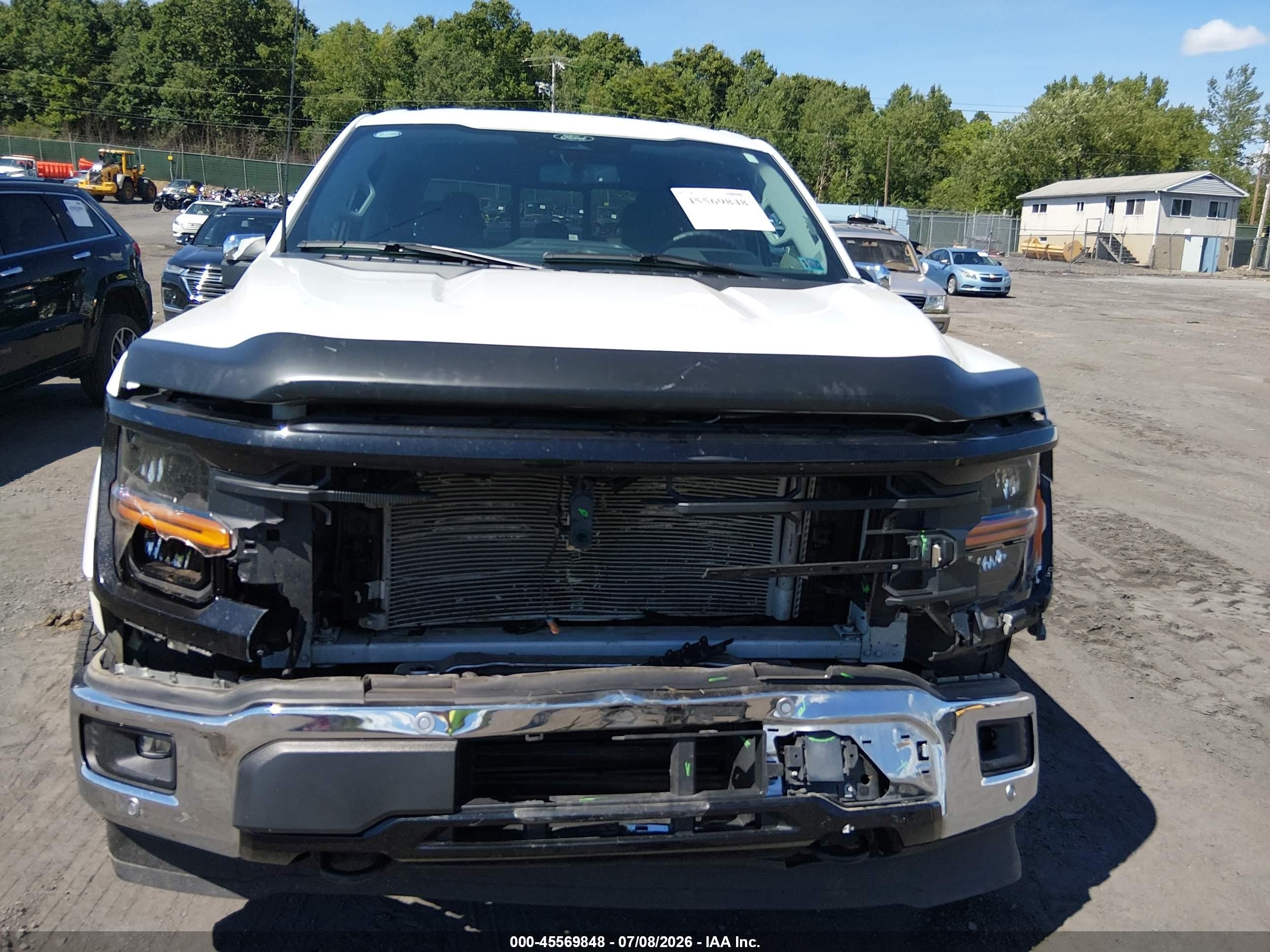 2024 Ford F-150 Xlt Белый vin: 1FTFW3L81RKF52474