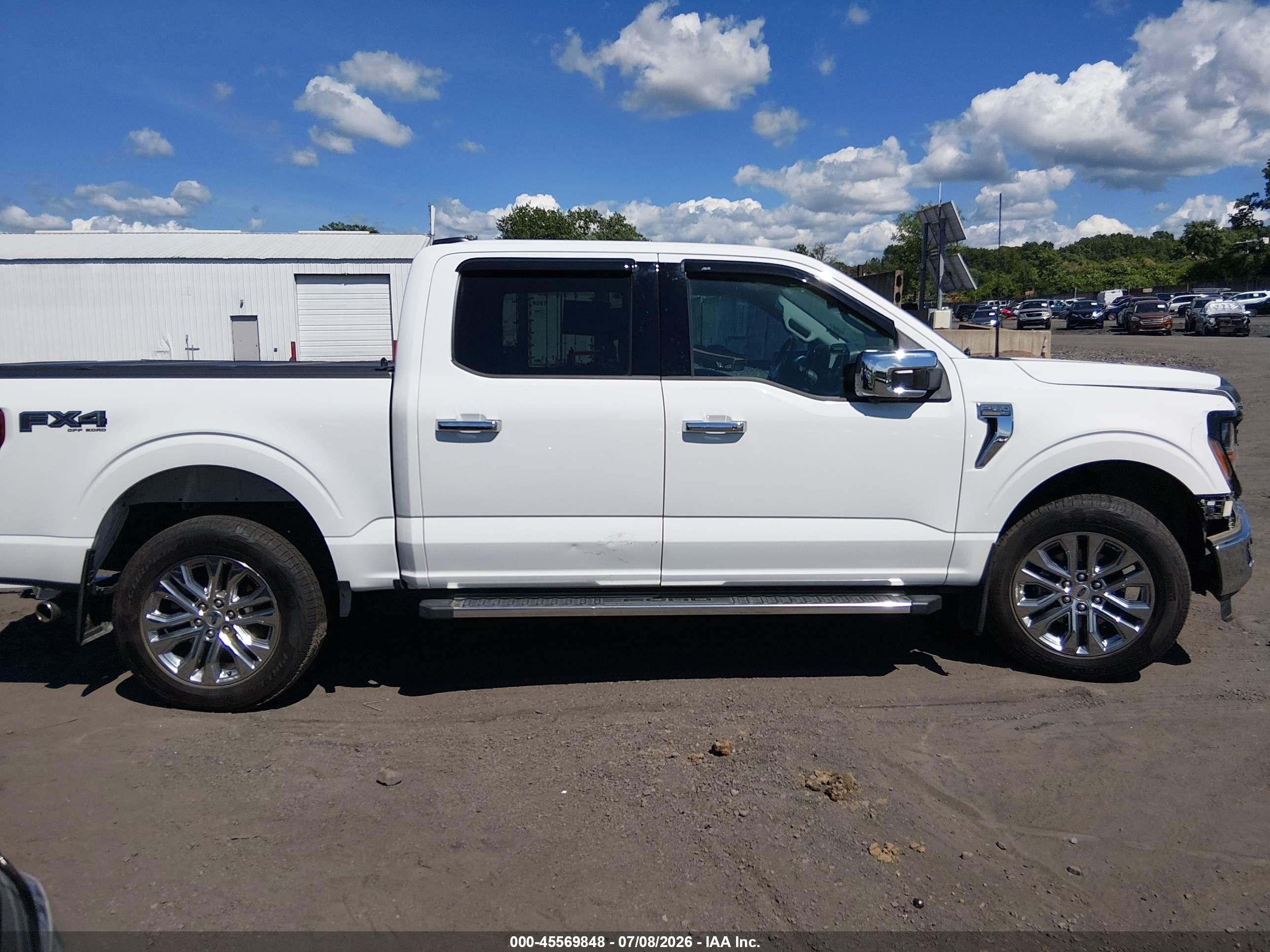 2024 Ford F-150 Xlt Белый vin: 1FTFW3L81RKF52474