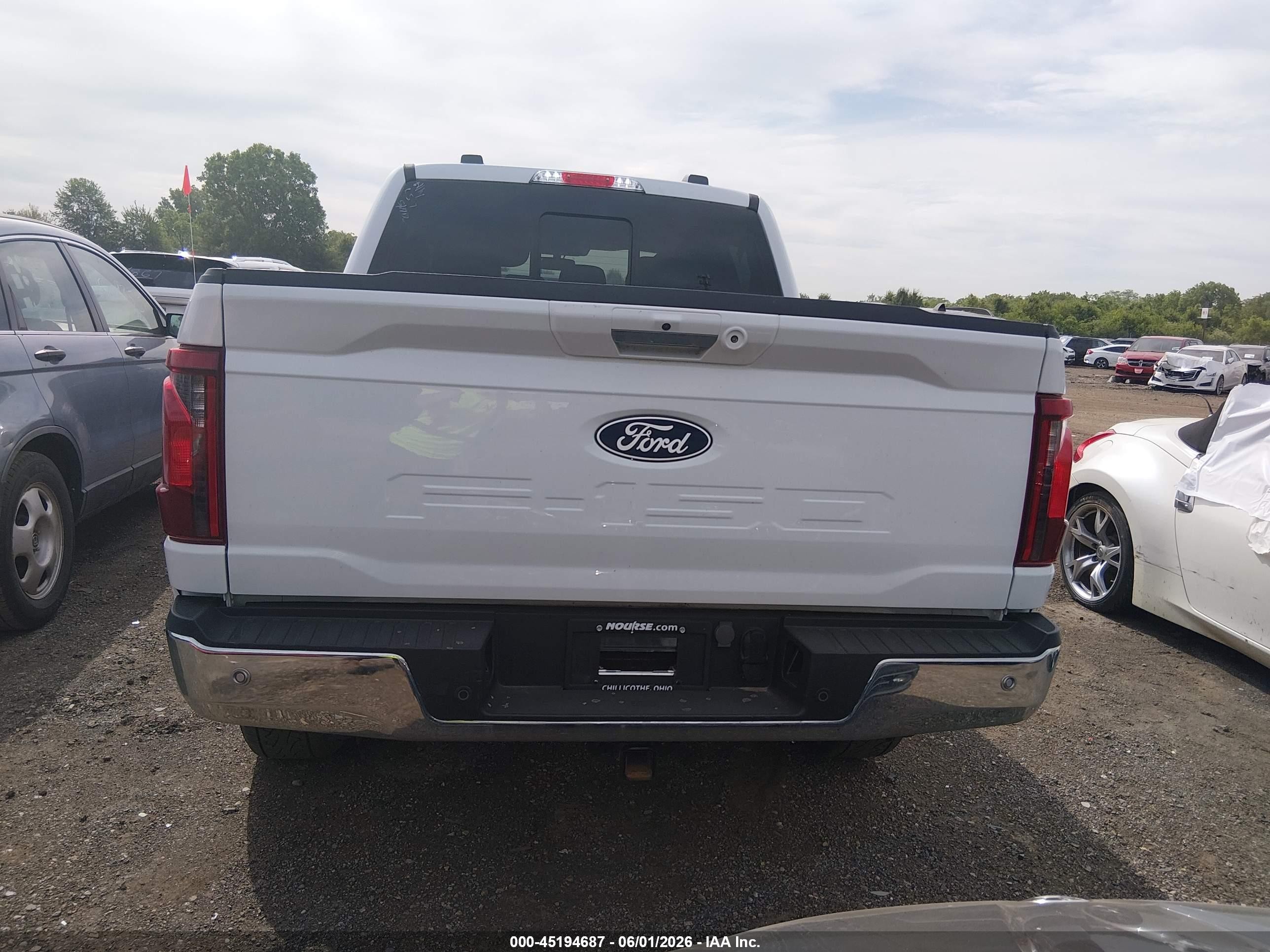 2024 Ford F-150 Xlt Белый vin: 1FTFW3L82RFB31081