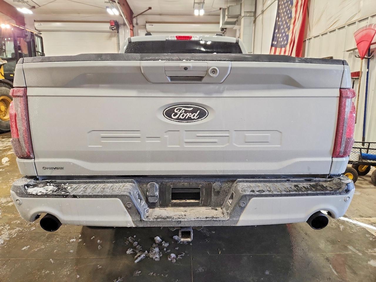 2024 Ford F150 Gray vin: 1FTFW3L83RFB54935