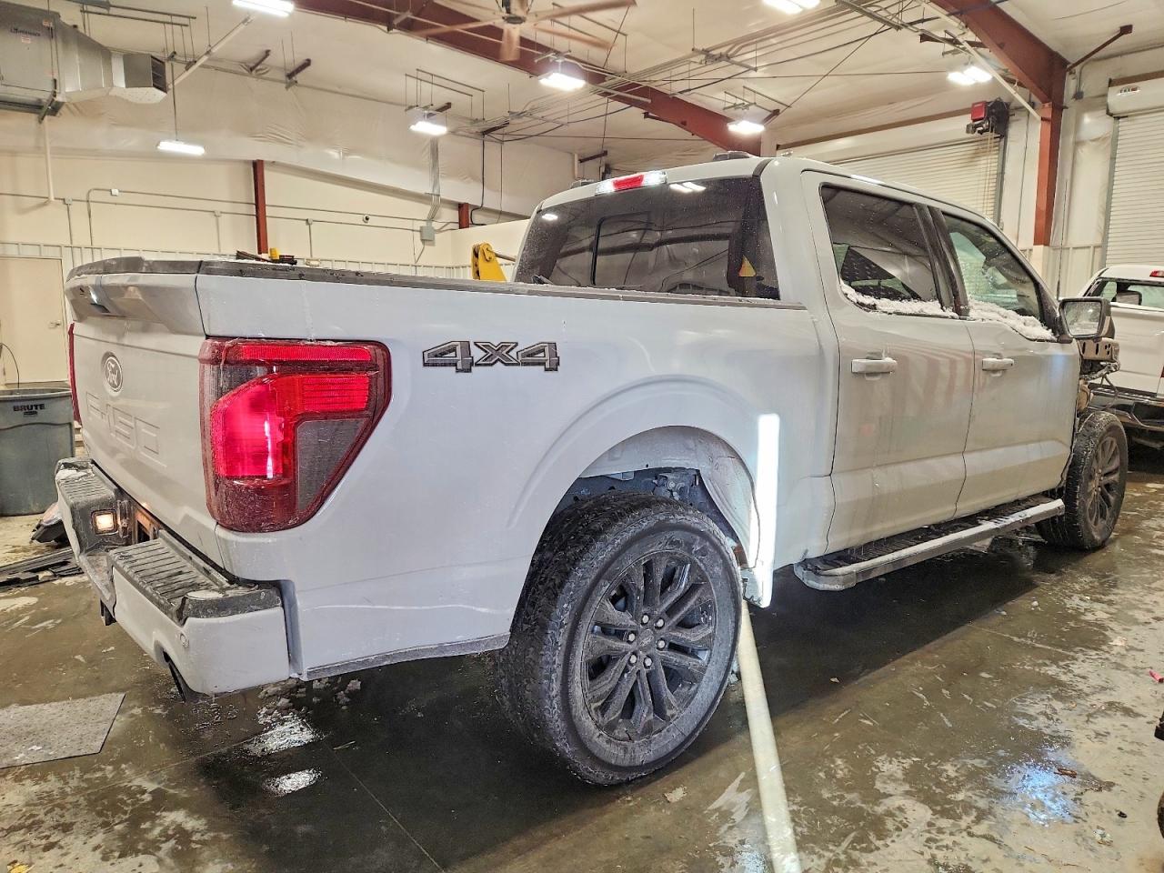2024 Ford F150 Gray vin: 1FTFW3L83RFB54935