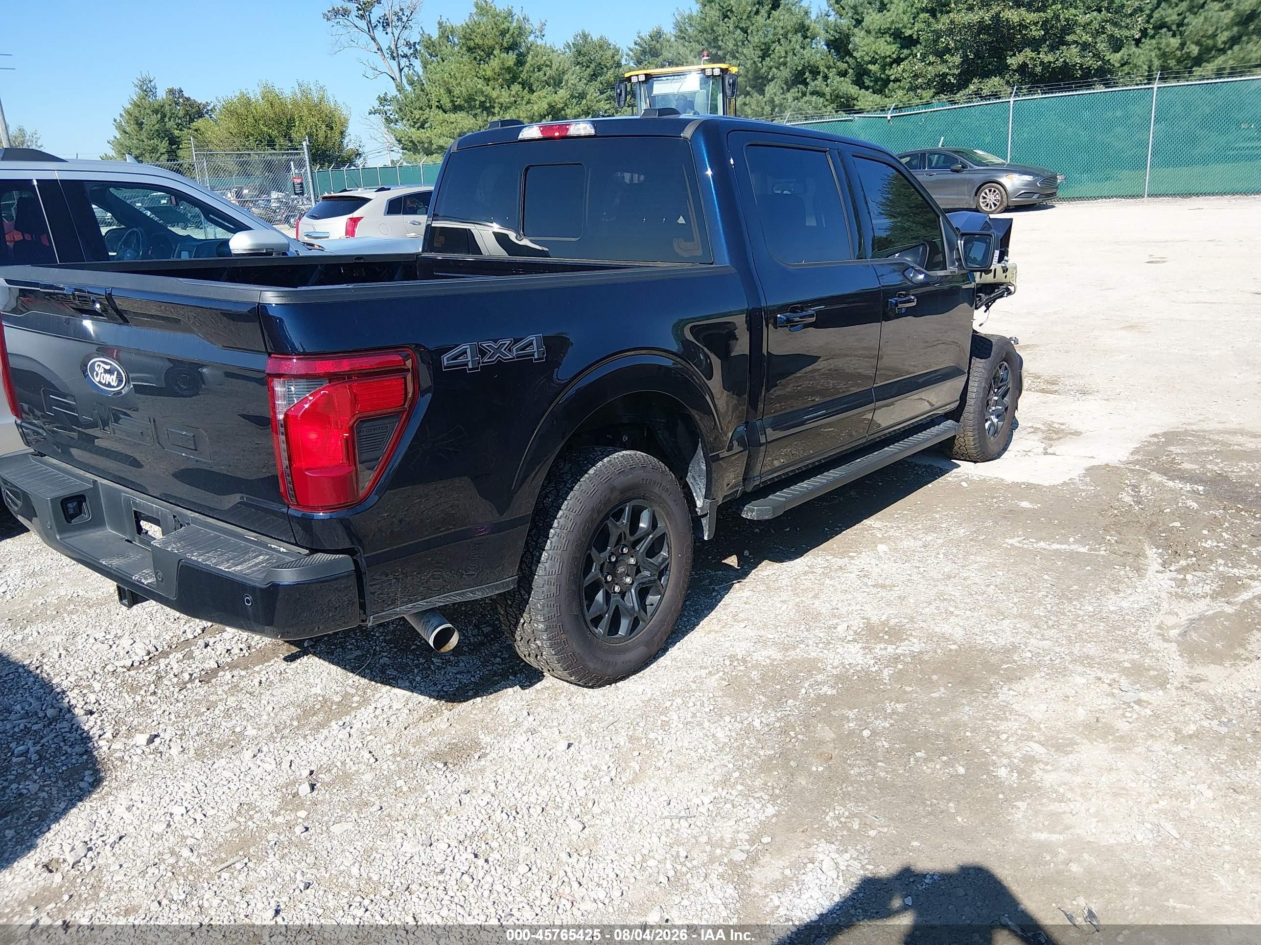 2025 Ford F-150 Xlt Black vin: 1FTFW3L85SKE23613