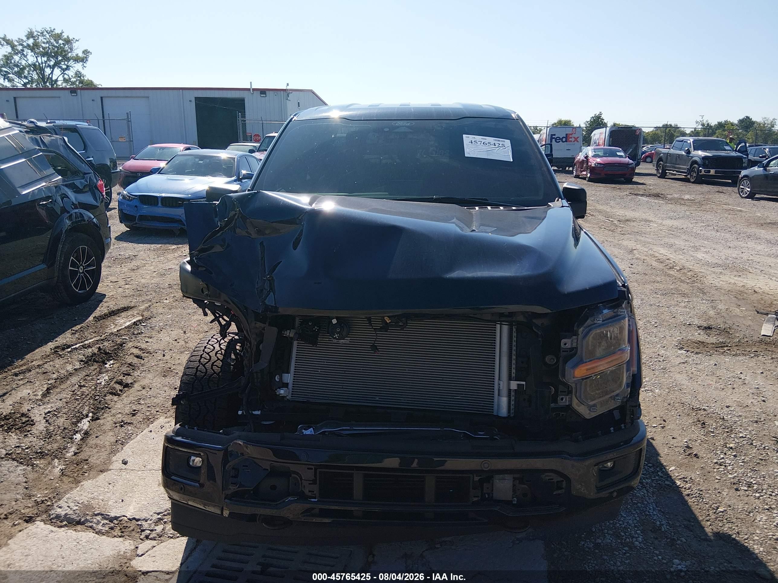2025 Ford F-150 Xlt Black vin: 1FTFW3L85SKE23613