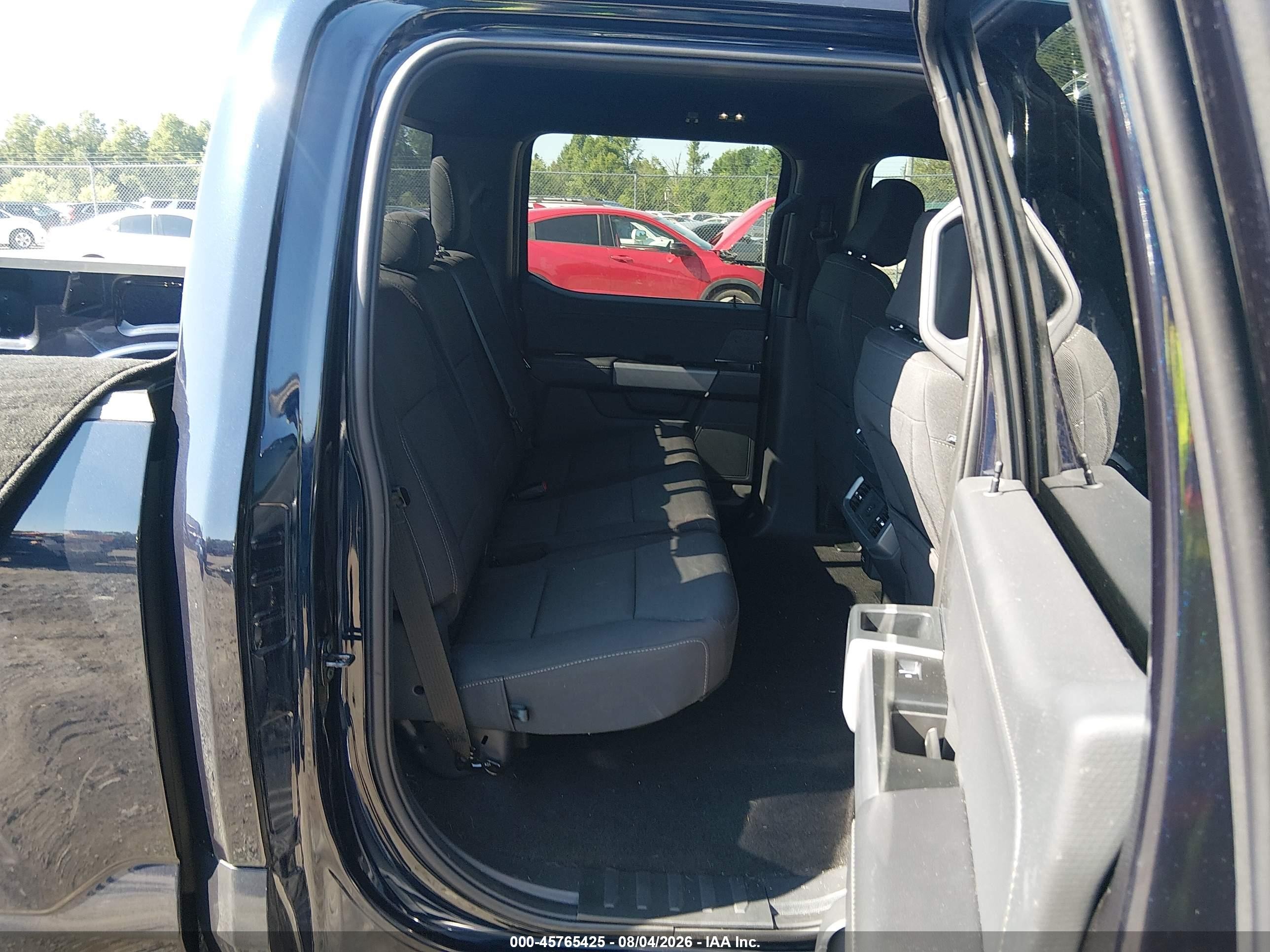 2025 Ford F-150 Xlt Black vin: 1FTFW3L85SKE23613