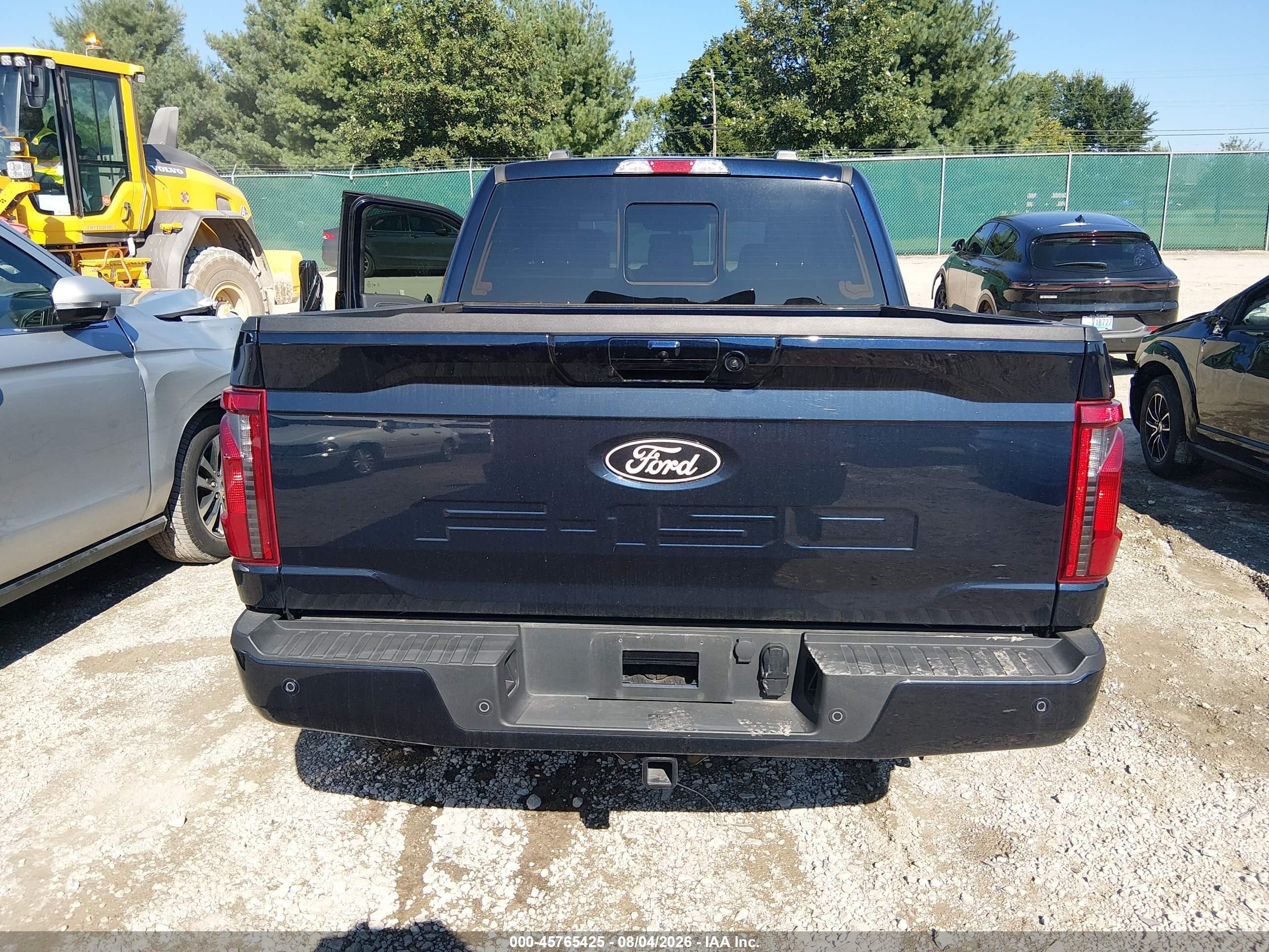 2025 Ford F-150 Xlt Black vin: 1FTFW3L85SKE23613