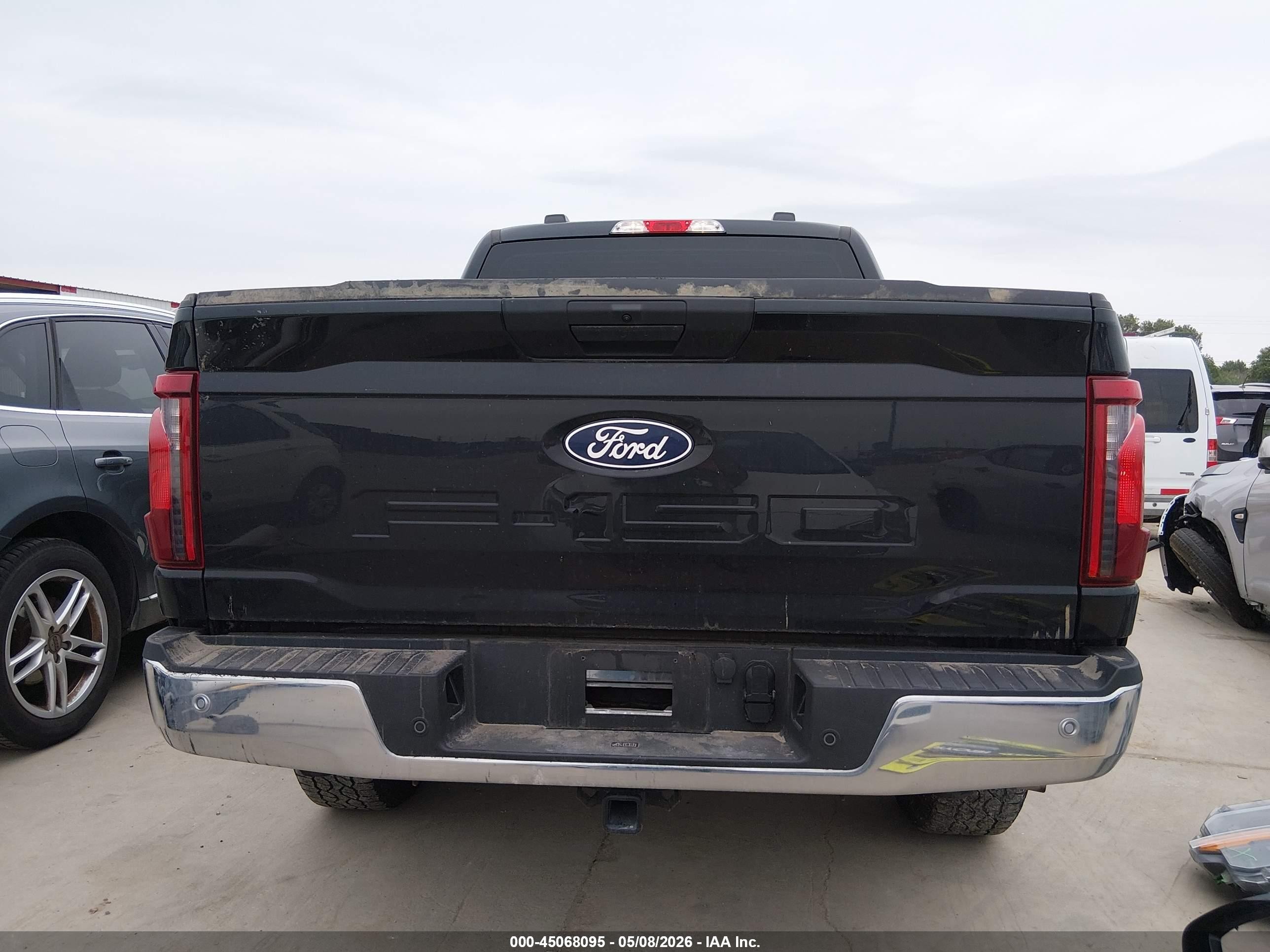 2025 Ford F-150 Xlt Черный vin: 1FTFW3L8XSKE27284