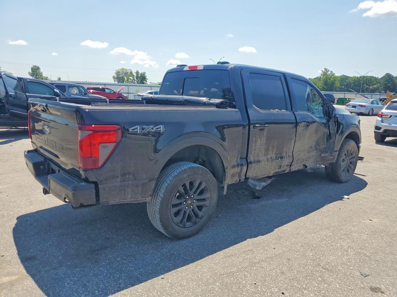 2024 Ford F150 Xlt Black vin: 1FTFW3LD4RFB96169