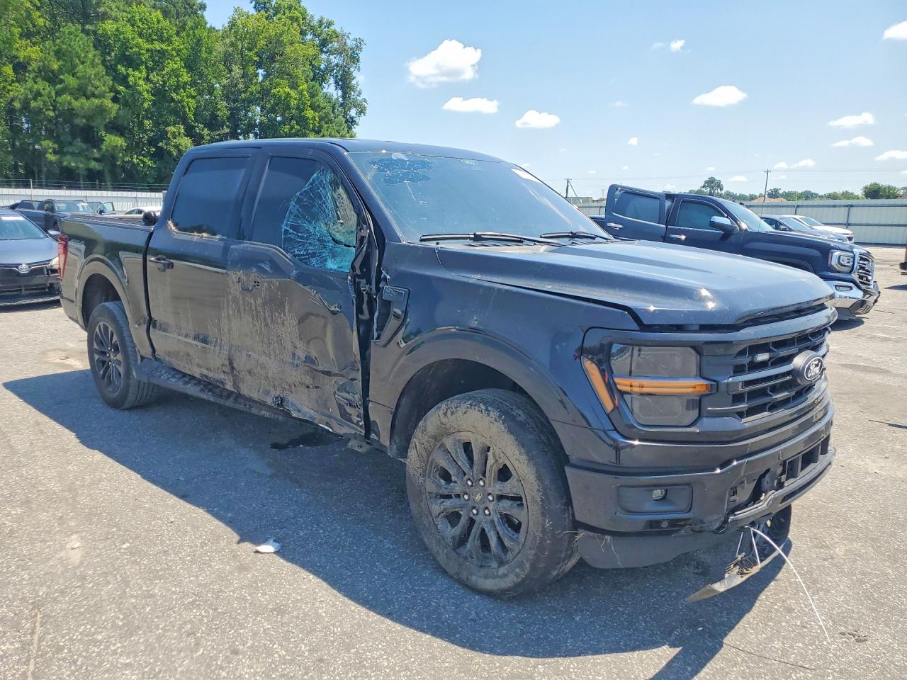 2024 Ford F150 Xlt Black vin: 1FTFW3LD4RFB96169