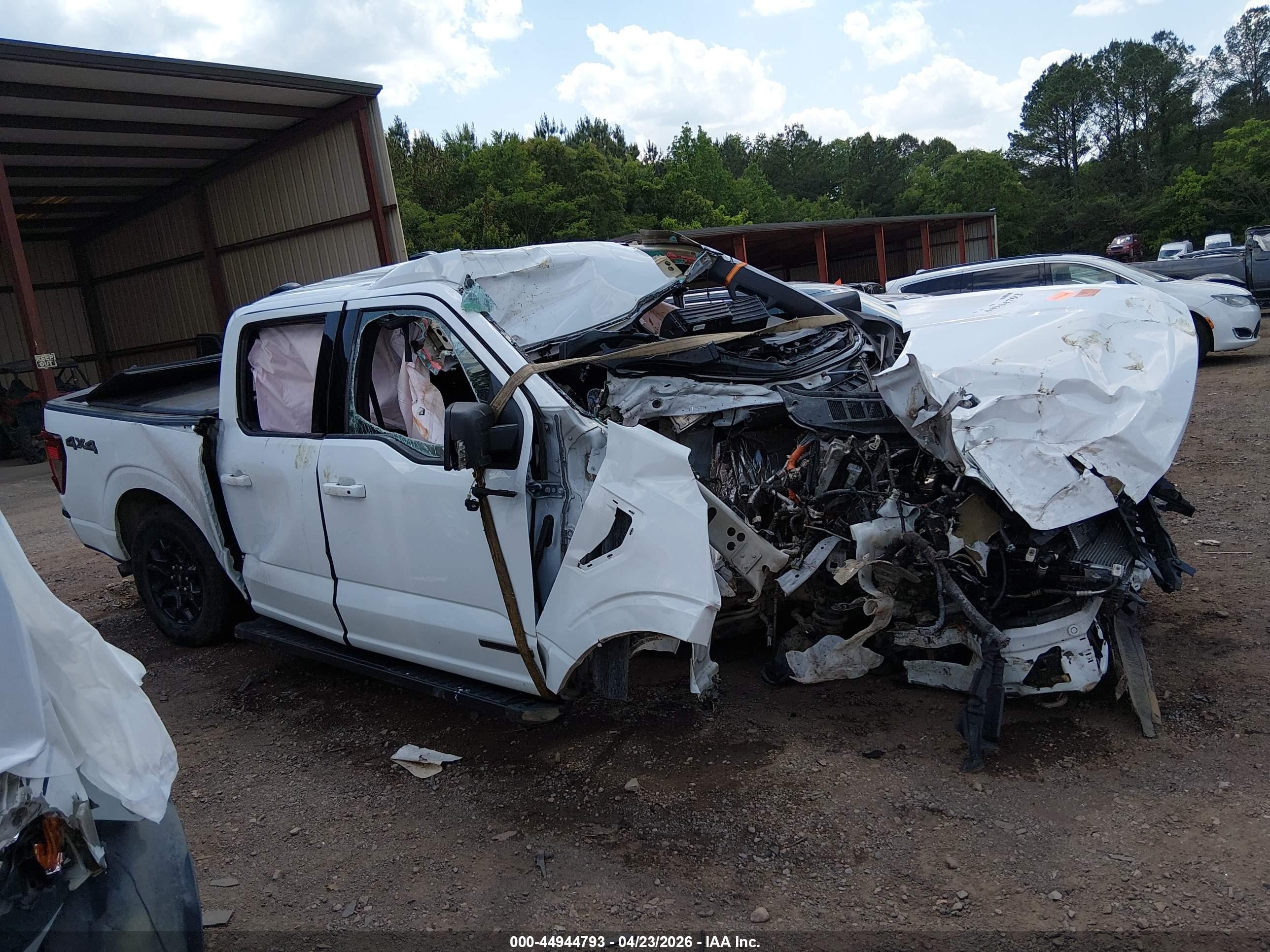 2024 Ford F-150 Xlt Белый vin: 1FTFW3LD5RFB79817