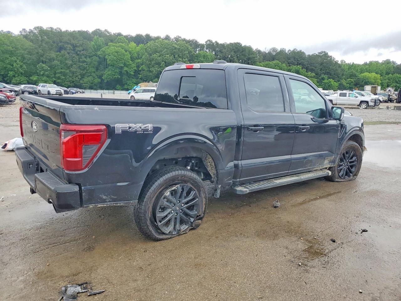 2025 Ford F150 Xlt Black vin: 1FTFW3LDXSFC03910
