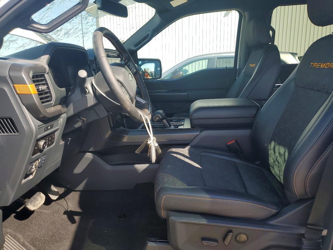 2025 Ford F150 Tremor White vin: 1FTFW4L80SFB68075