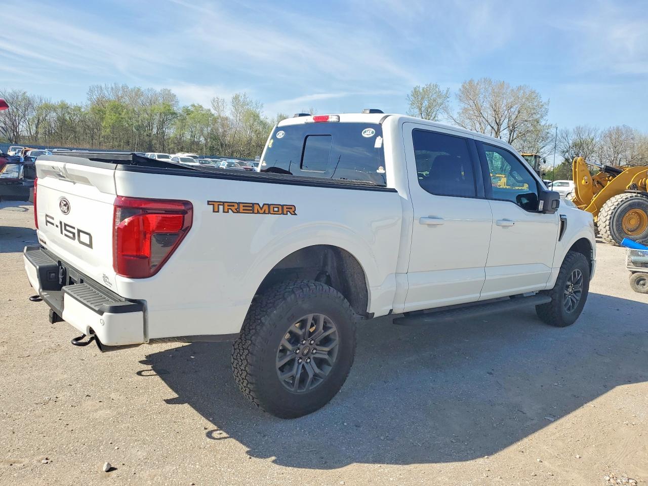 2025 Ford F150 Tremor White vin: 1FTFW4L80SFB68075