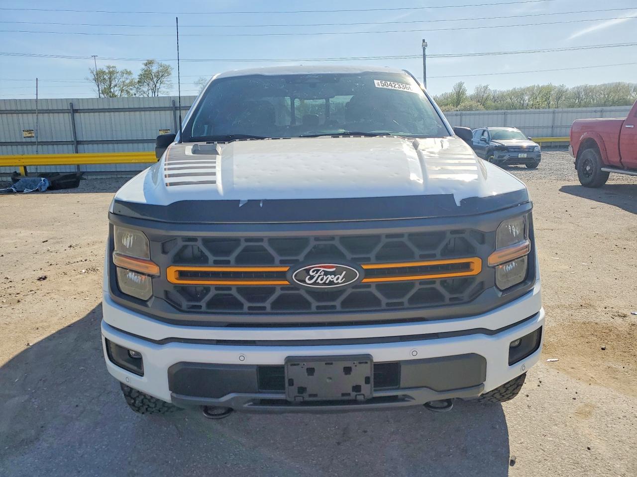 2025 Ford F150 Tremor White vin: 1FTFW4L80SFB68075