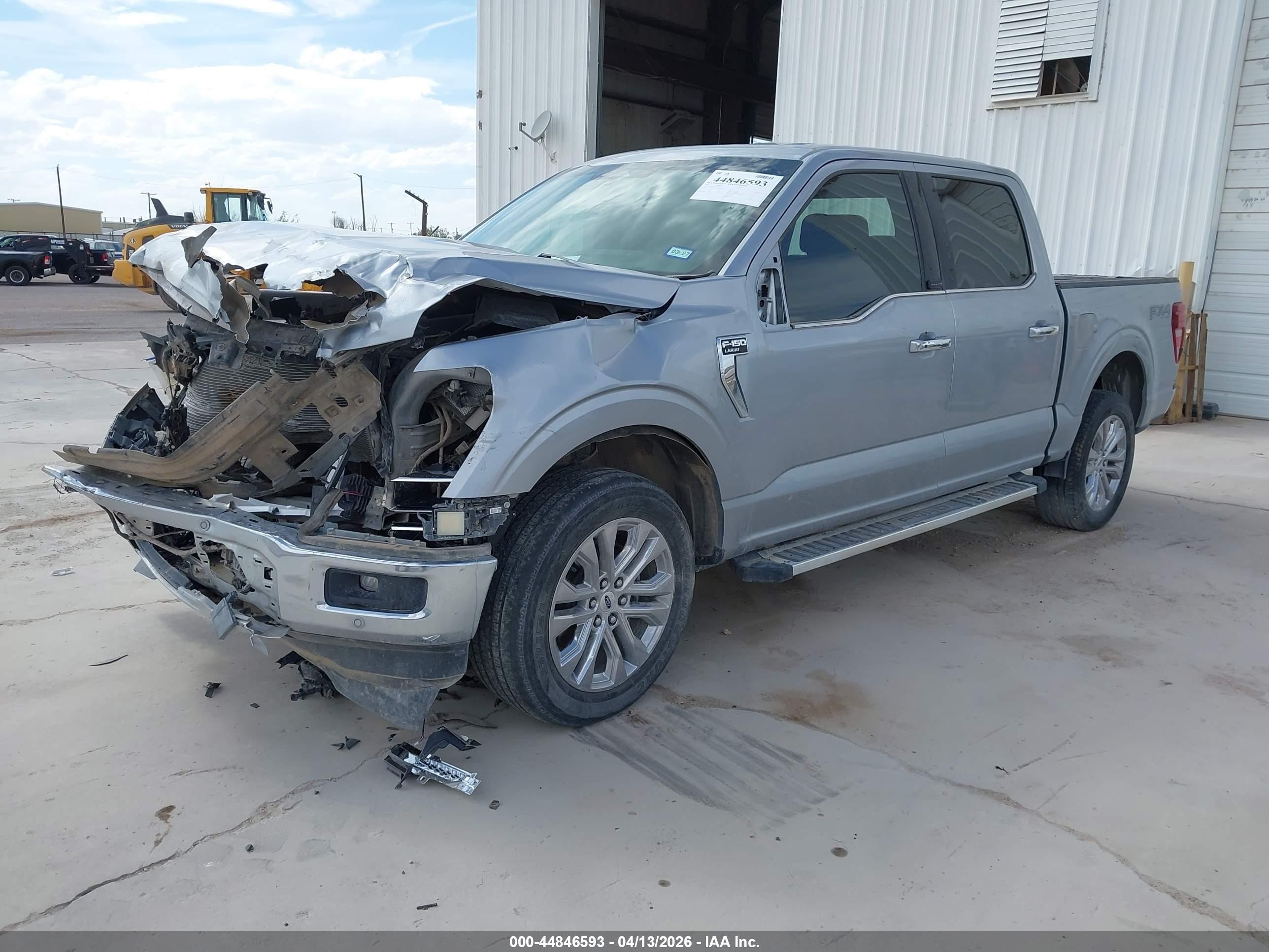 2025 Ford F-150 Lariat Gray vin: 1FTFW5L52SFA22577