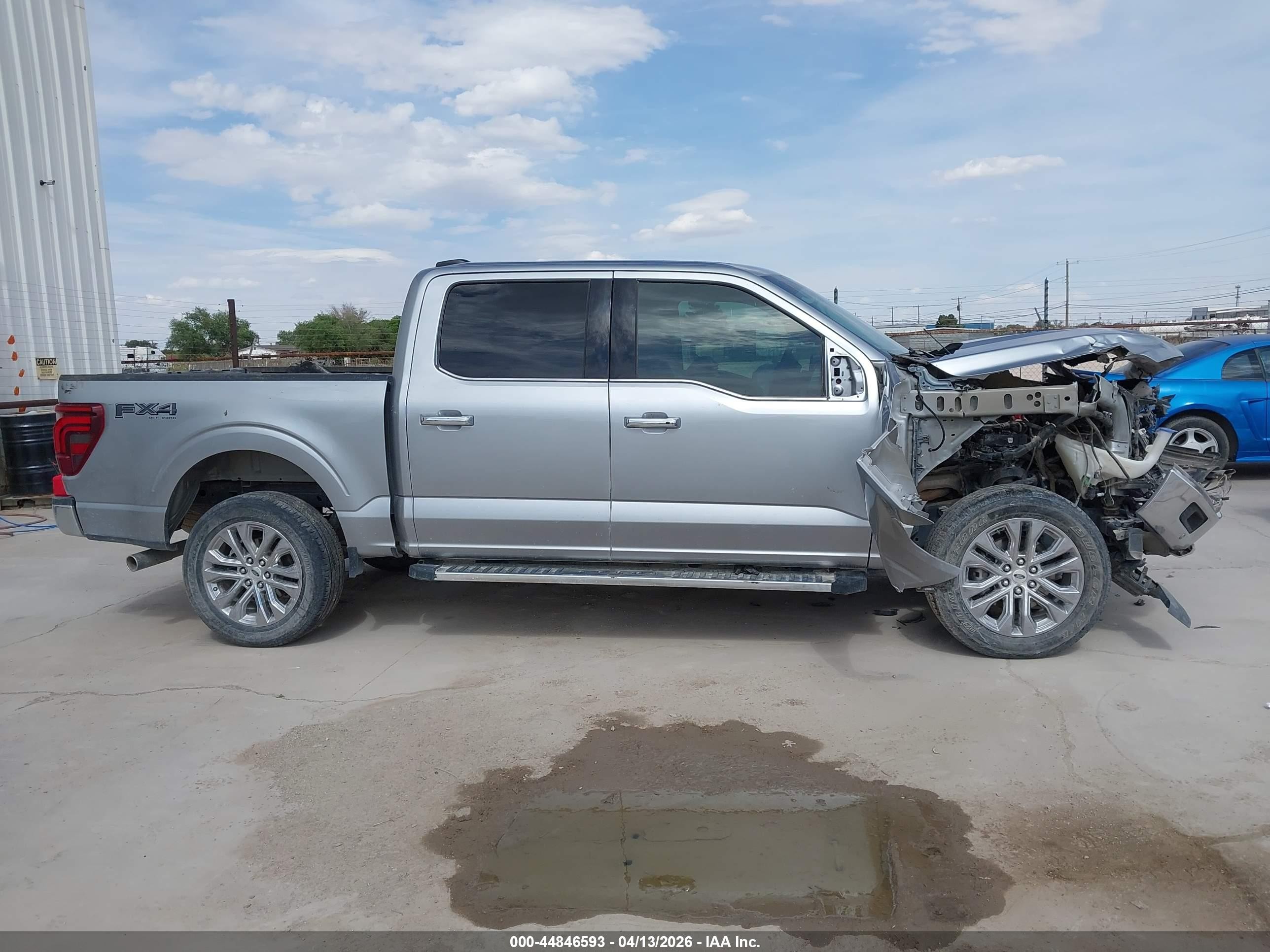 2025 Ford F-150 Lariat Gray vin: 1FTFW5L52SFA22577
