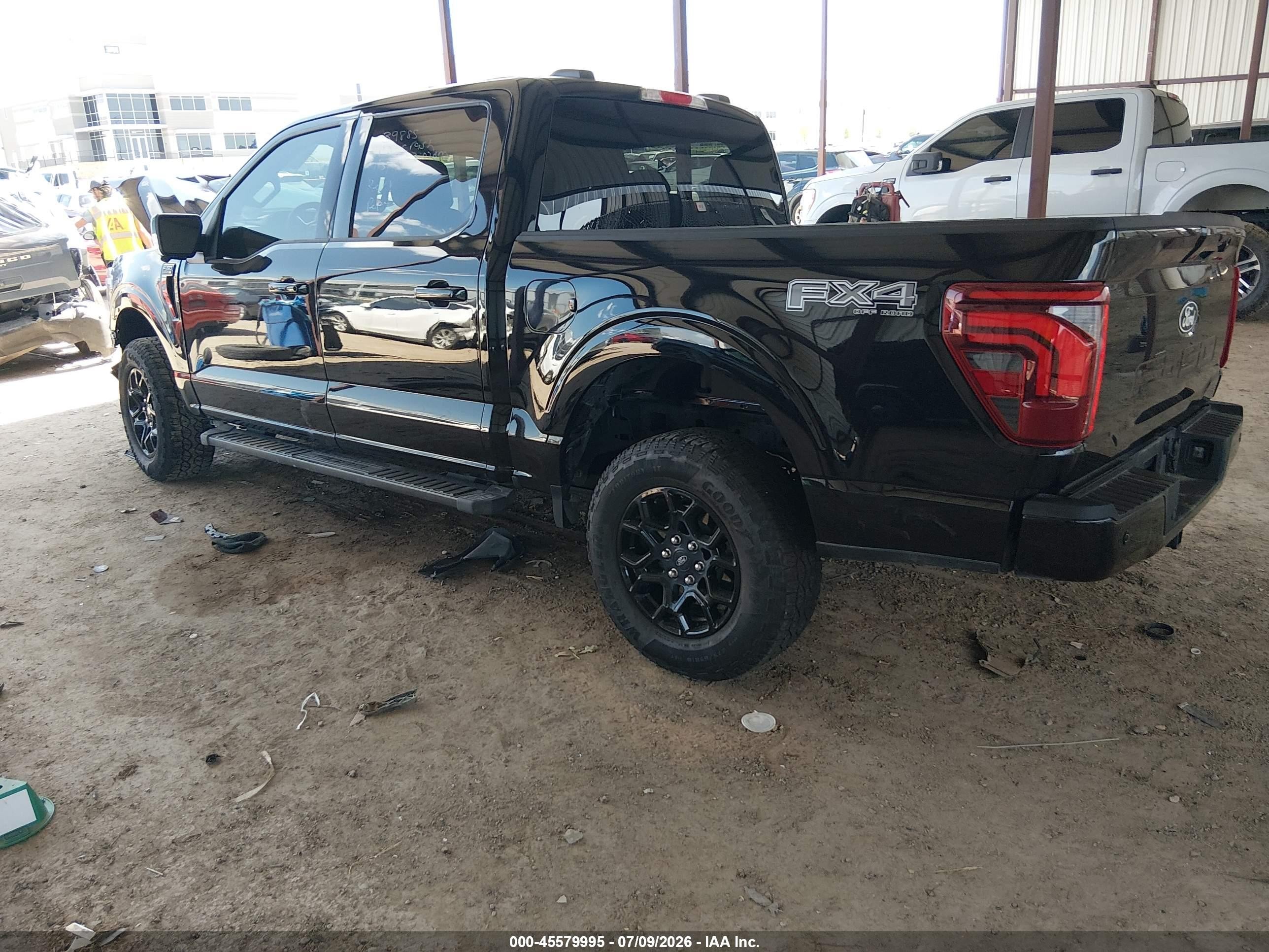 2025 Ford F-150 Lariat Black vin: 1FTFW5L52SKE79770