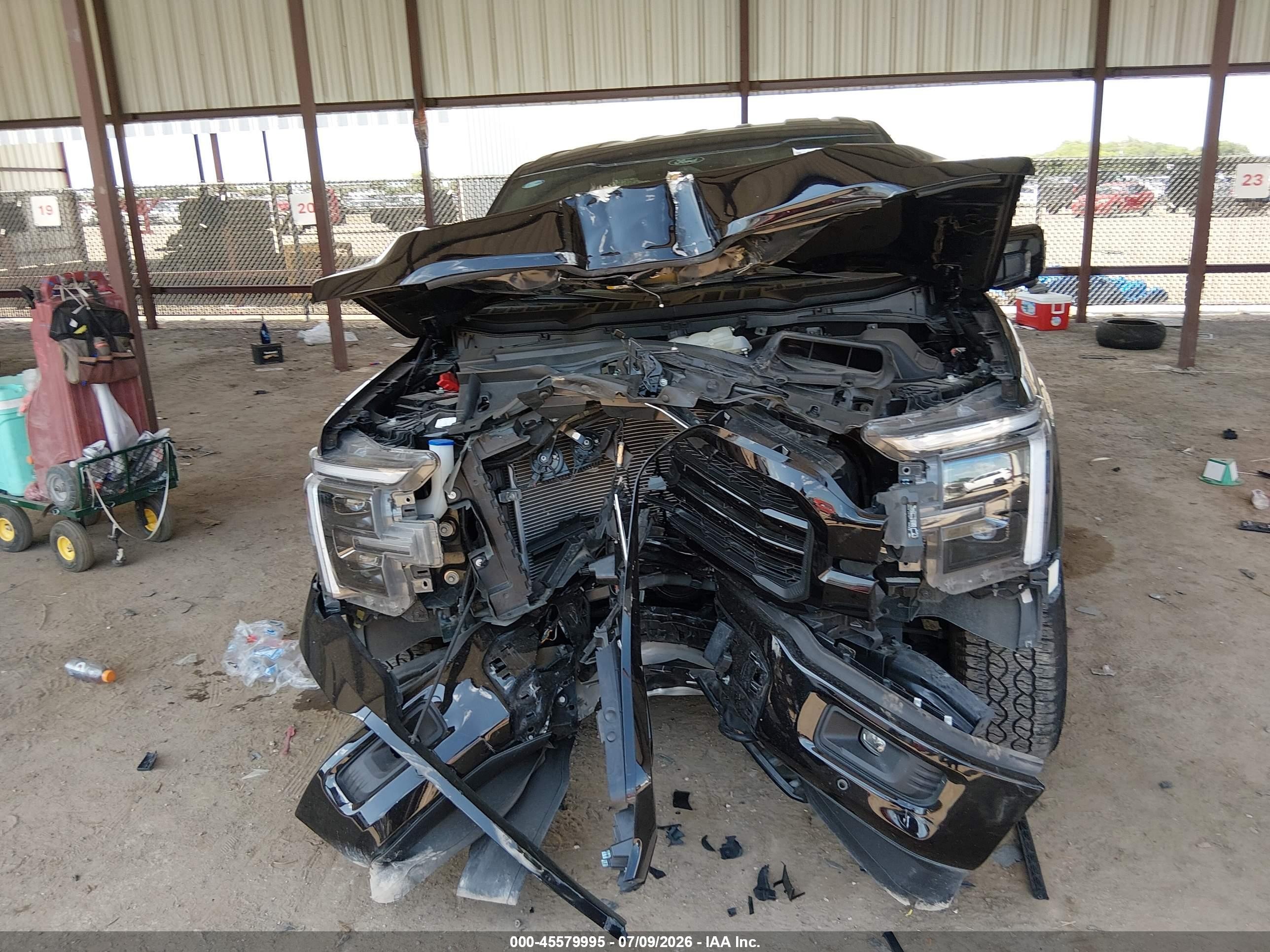 2025 Ford F-150 Lariat Black vin: 1FTFW5L52SKE79770