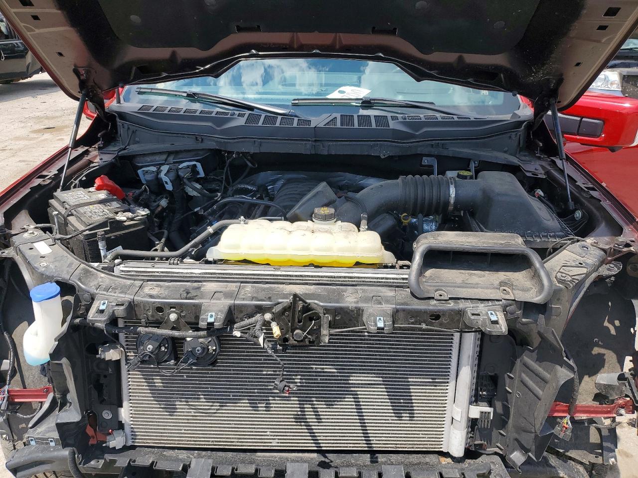 2025 Ford F150 Lariat Red vin: 1FTFW5L56SFA13770