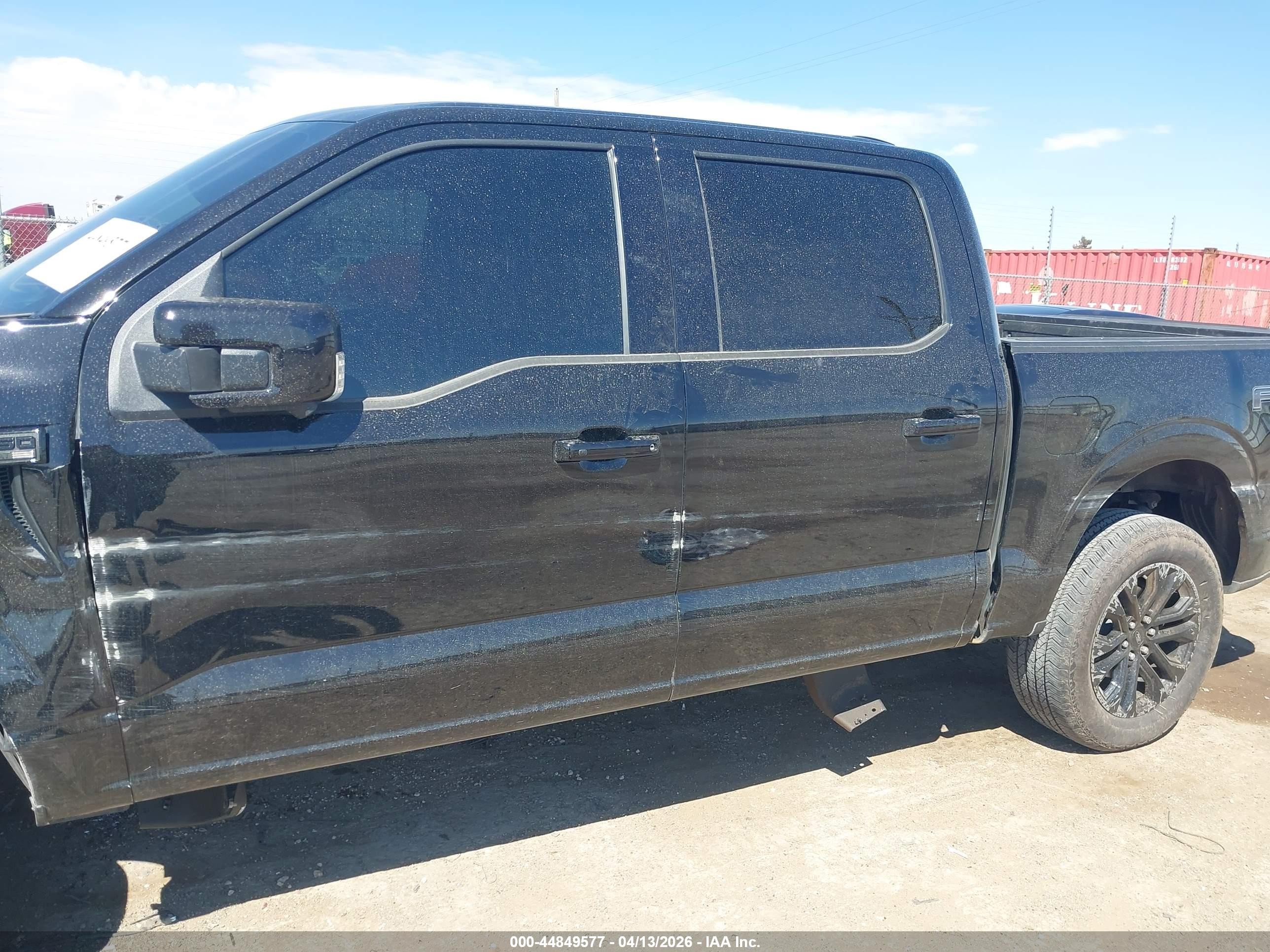 2025 Ford F-150 Lariat Black vin: 1FTFW5L56SFA52410